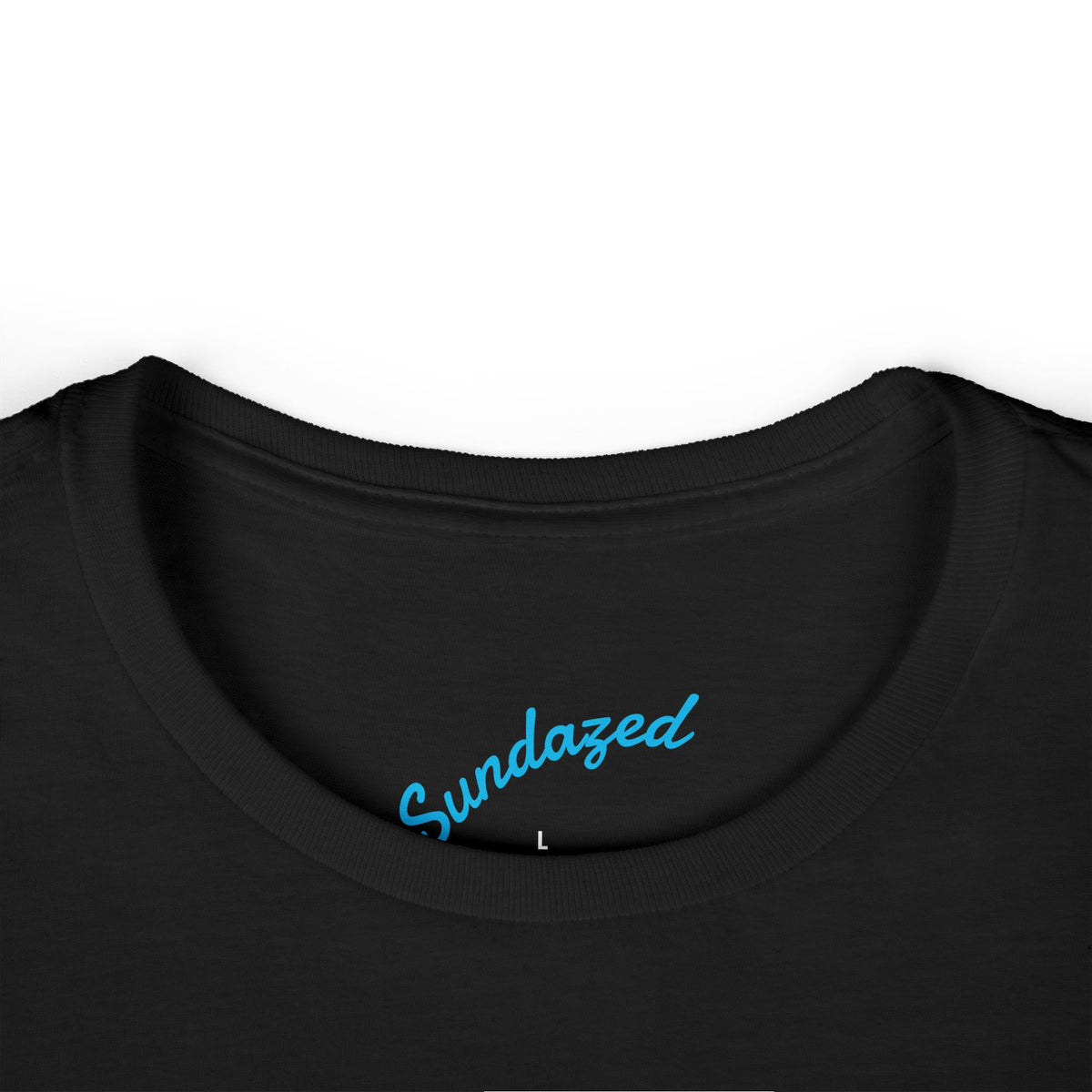 Ocean-Inspired Women's Softstyle Tee, product photo
