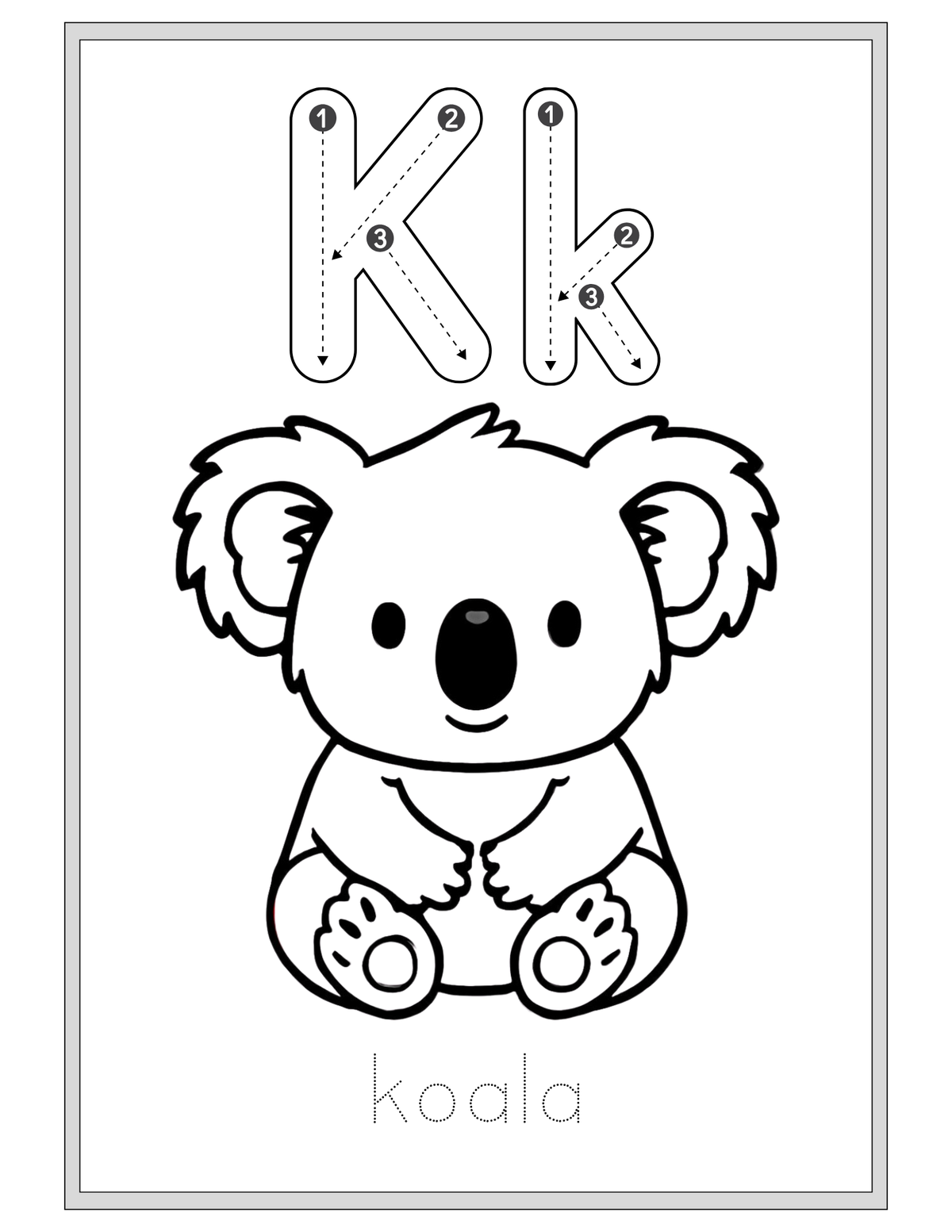 Alphabet Coloring Book, product photo