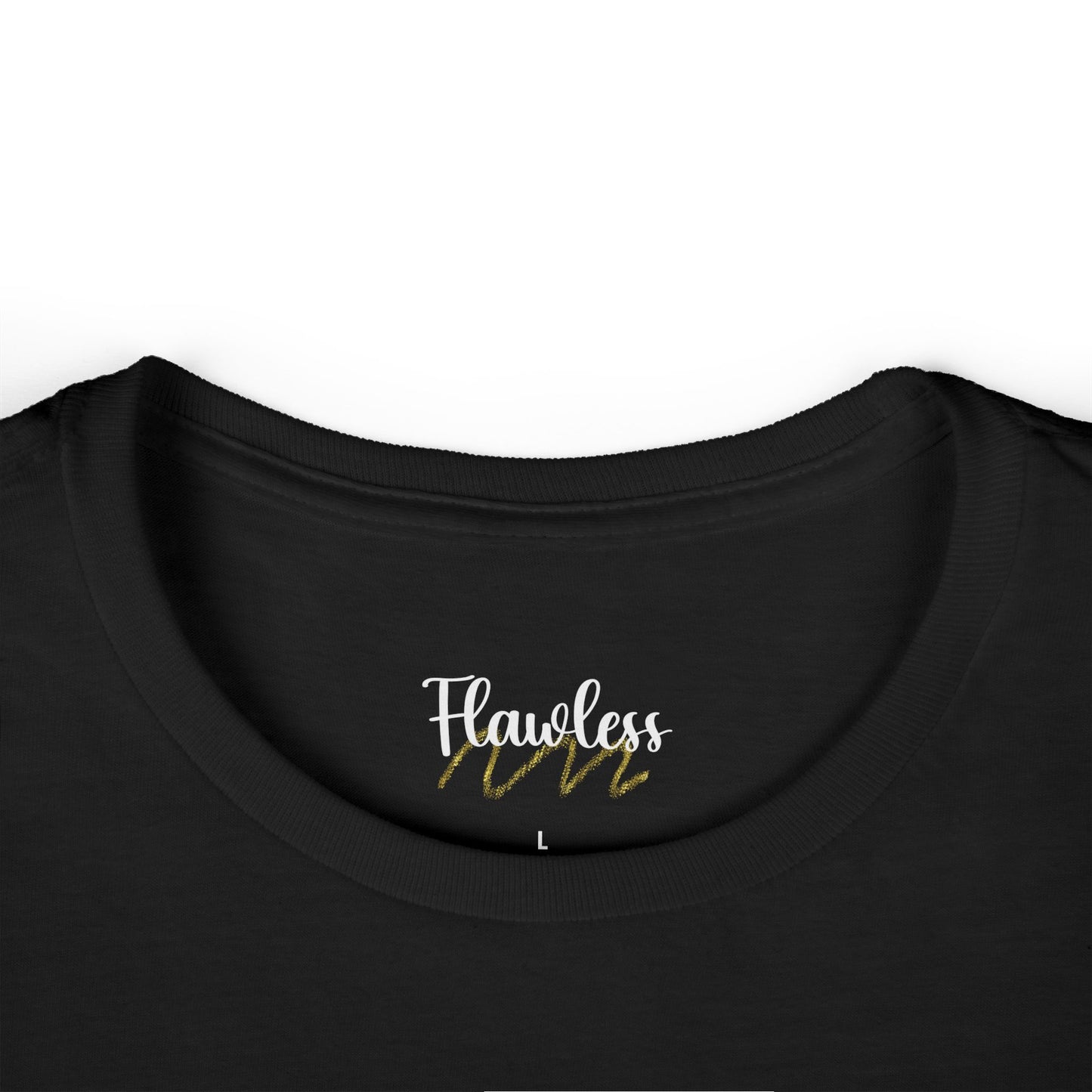 Flawless Women's Softstyle Tee - Perfect Gift for Her, Casual Wear, Empowerment Shirt, Birthday, Self-Love, Everyday Fashion