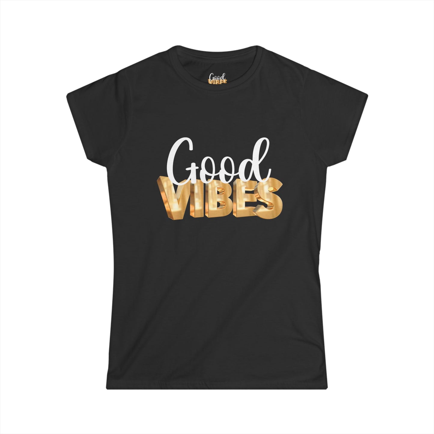 Good Vibes Women's Tee | Casual Wear, Trendy Top, Gift for Her, Summer Fashion, Everyday Essentials