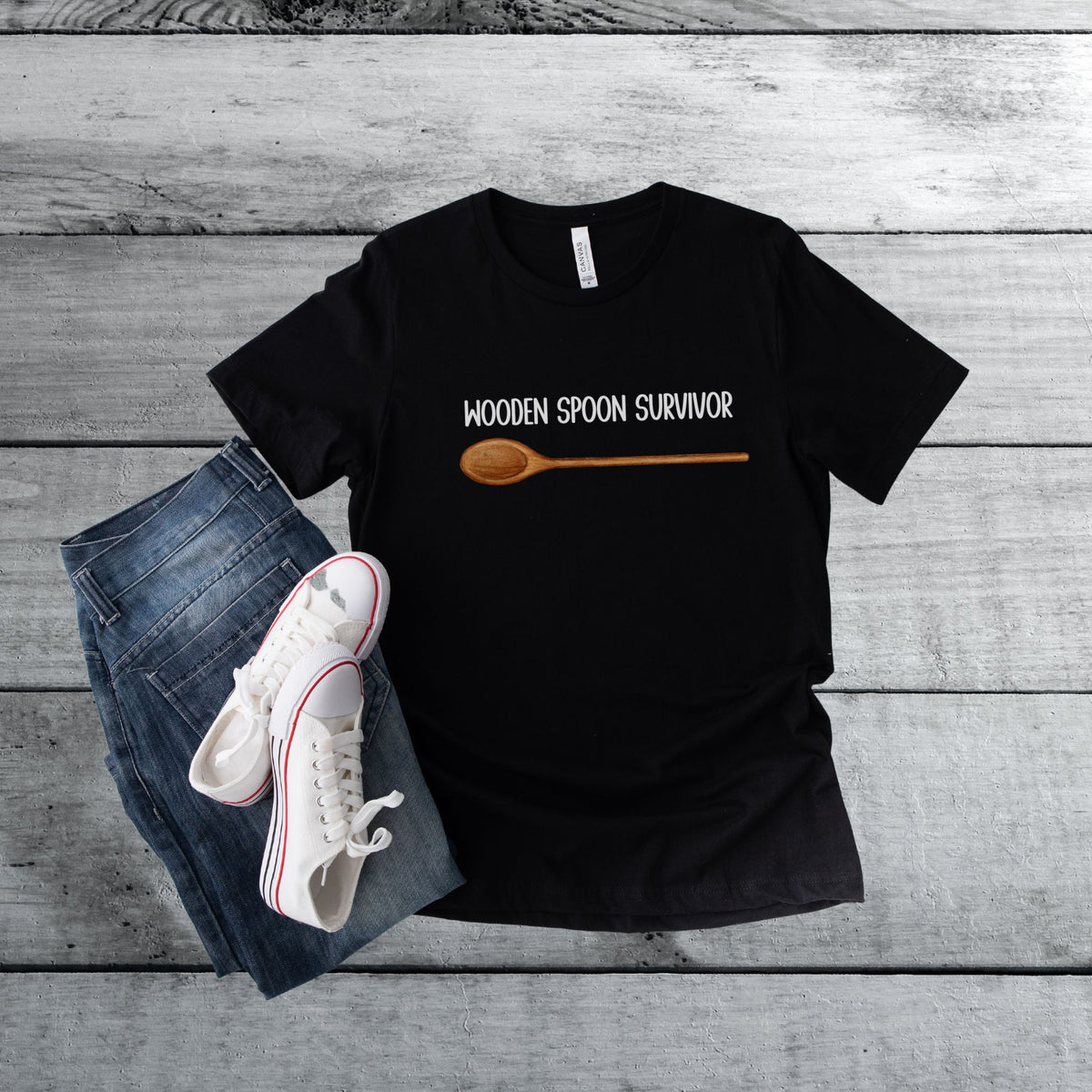 Wooden Spoon Survivor Shirt | Funny Gen X Nostalgia Tee