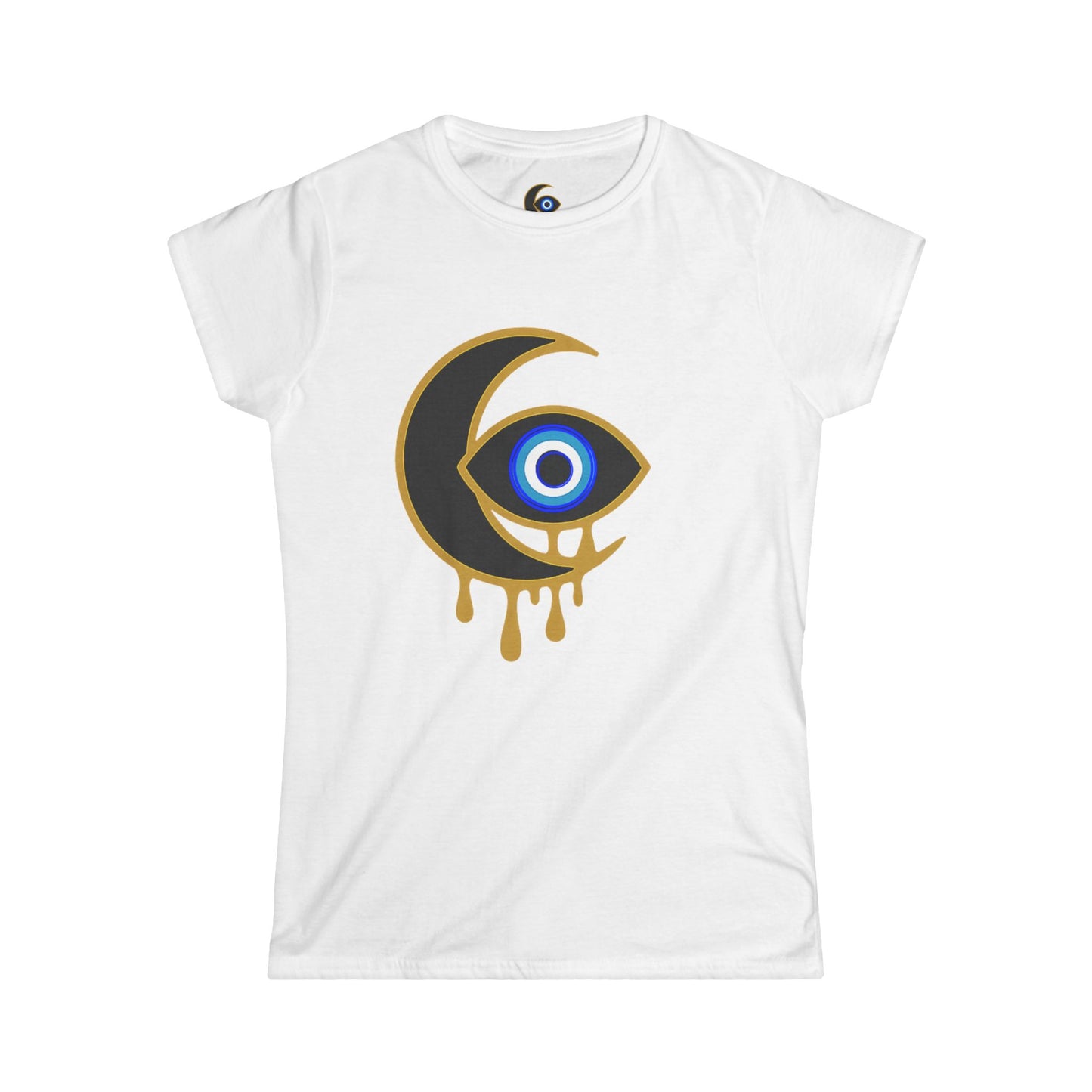 Mystical Eye Women's Tee, Boho Chic T-Shirt, Gift for Her, Festival Fashion, Spiritual Style, Astrology Top, Unique Graphic Tee