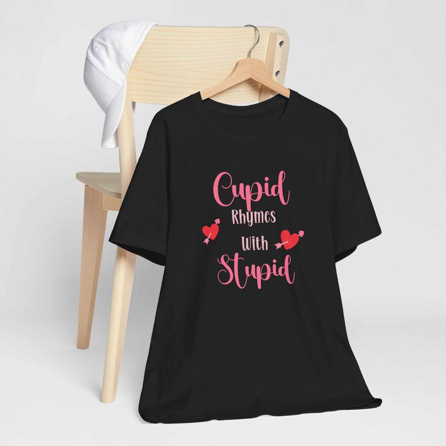 Cupid Rhymes With Stupid Valentines Tshirt, Funny Valentines Shirt, Anti Valentine Shirt, Not Today Cupid