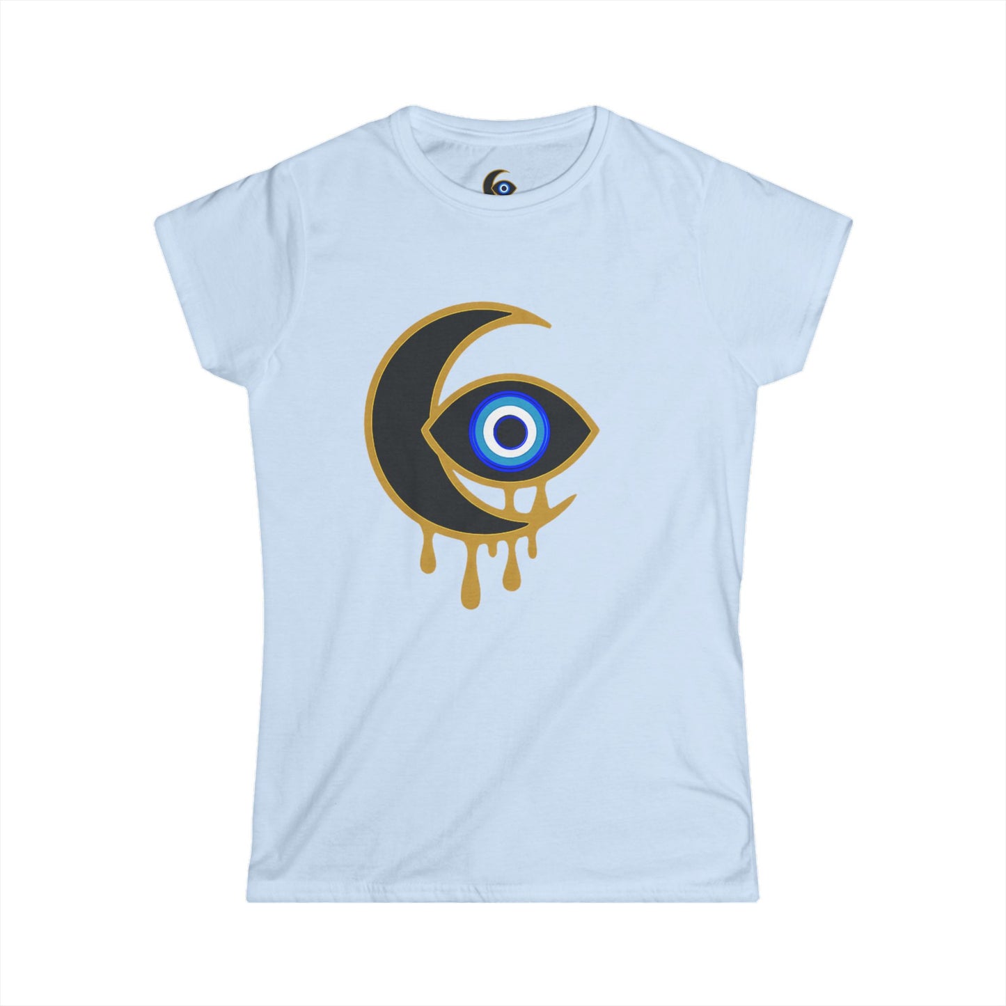 Mystical Eye Women's Tee, Boho Chic T-Shirt, Gift for Her, Festival Fashion, Spiritual Style, Astrology Top, Unique Graphic Tee