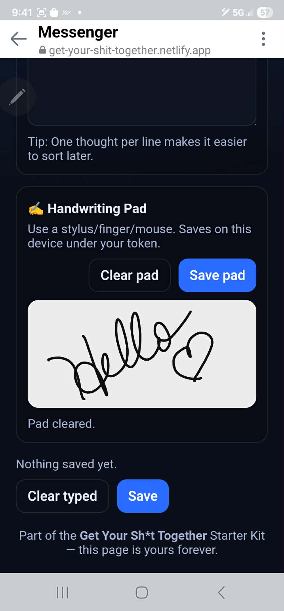 Get Your Sh*t Together — The No-BS Life Organizer- Interactive Web App + 14 Day System