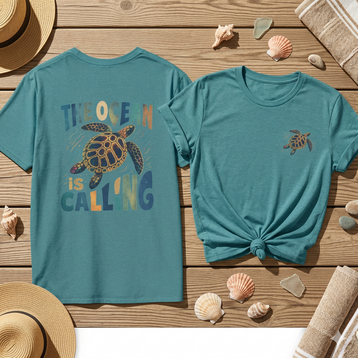 Sea Turtle Shirt, Ocean Turtle Graphic Tee, Beach Aesthetic Shirt, Coastal Vibes Tee, Tropical Turtle Design, Ocean Lover Gift, Summer Beach Shirt