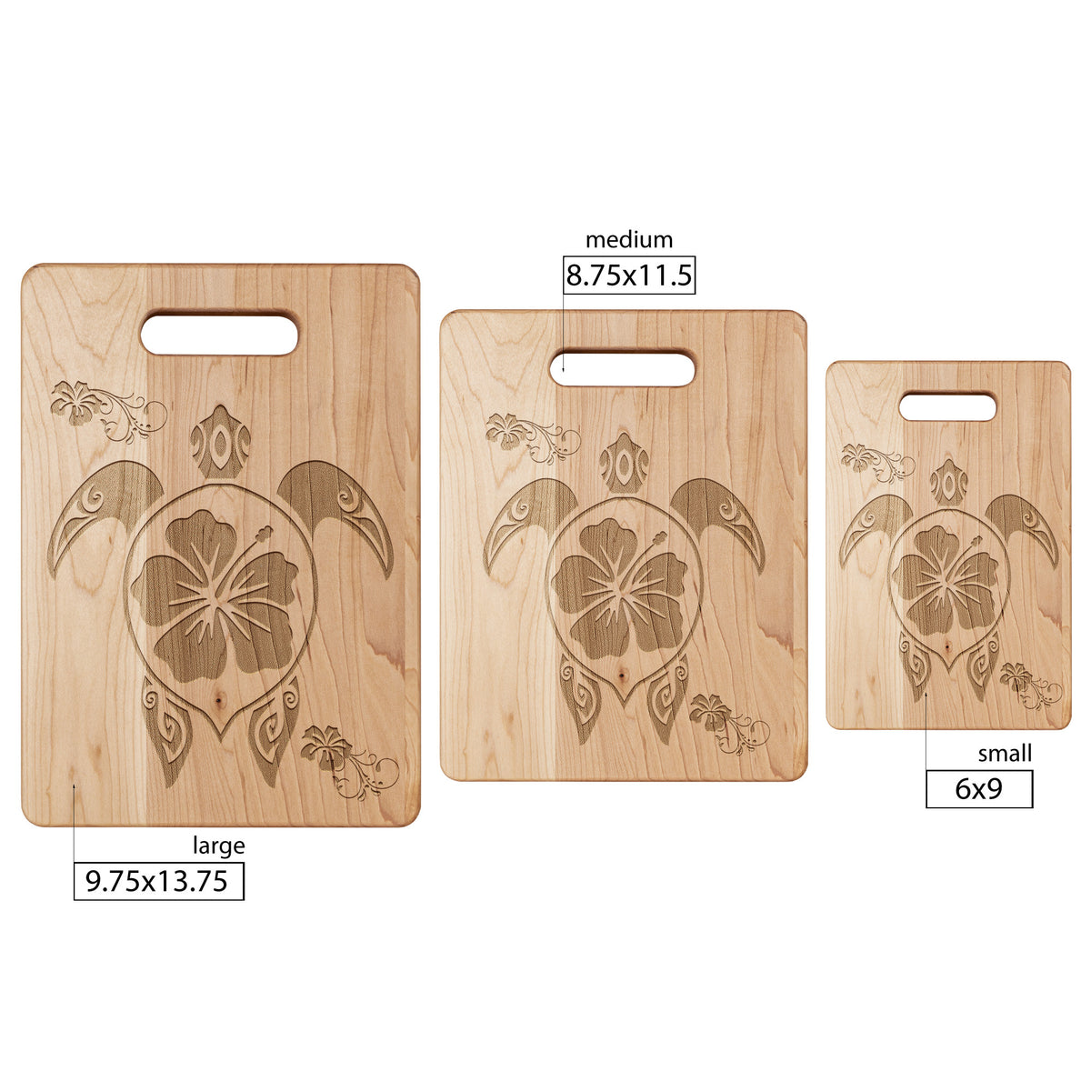 Sea Turtle Cutting Board, product photo