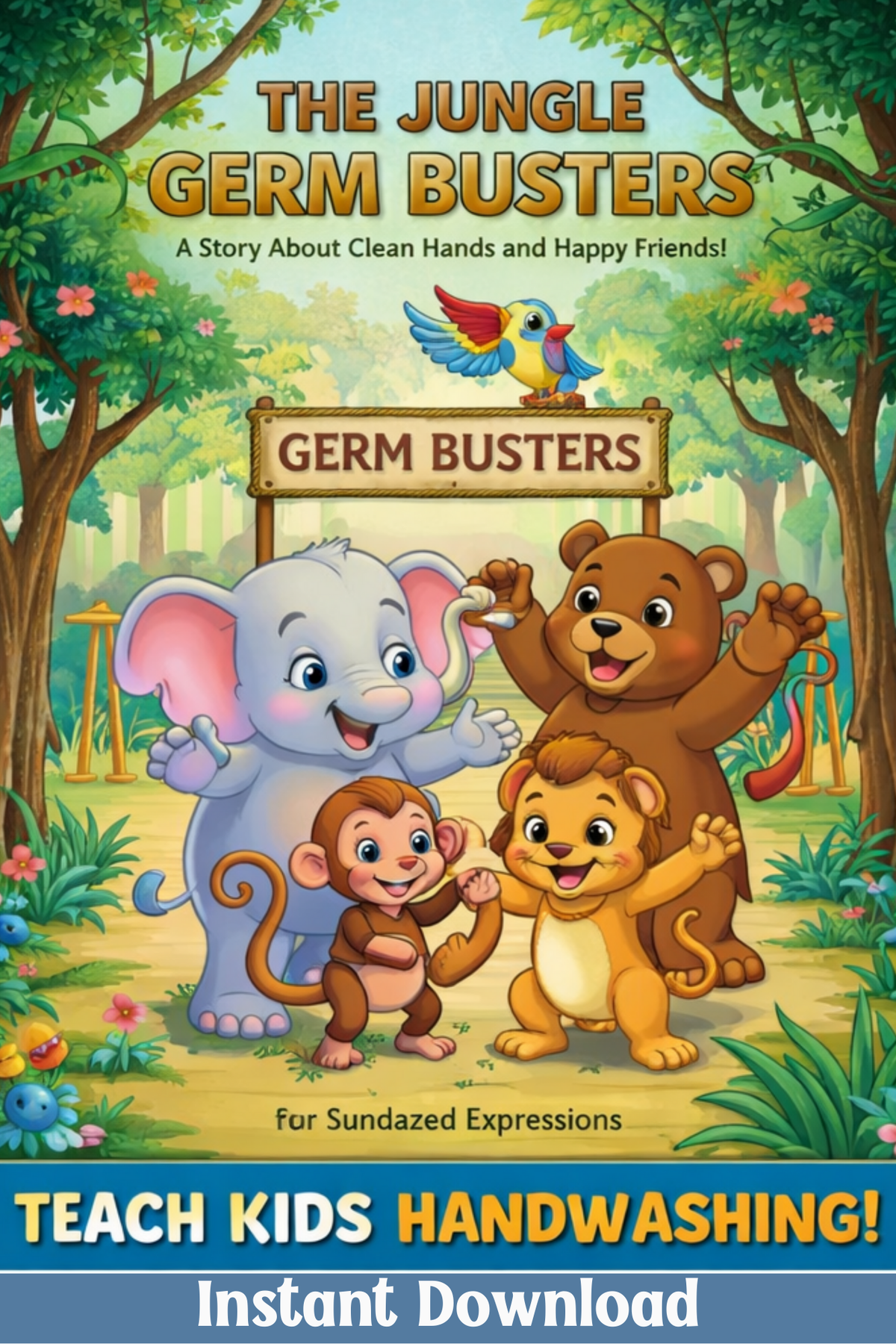 The Jungle Germ Busters, product photo