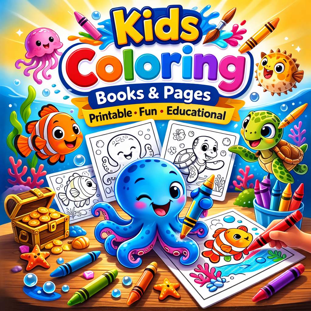 Digital Coloring Books