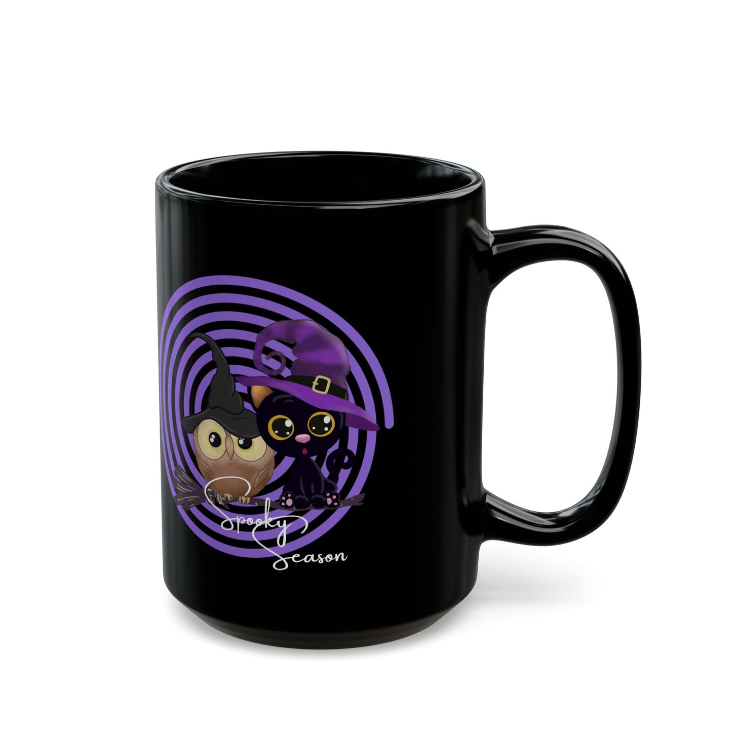 Spooky Season Black Mug