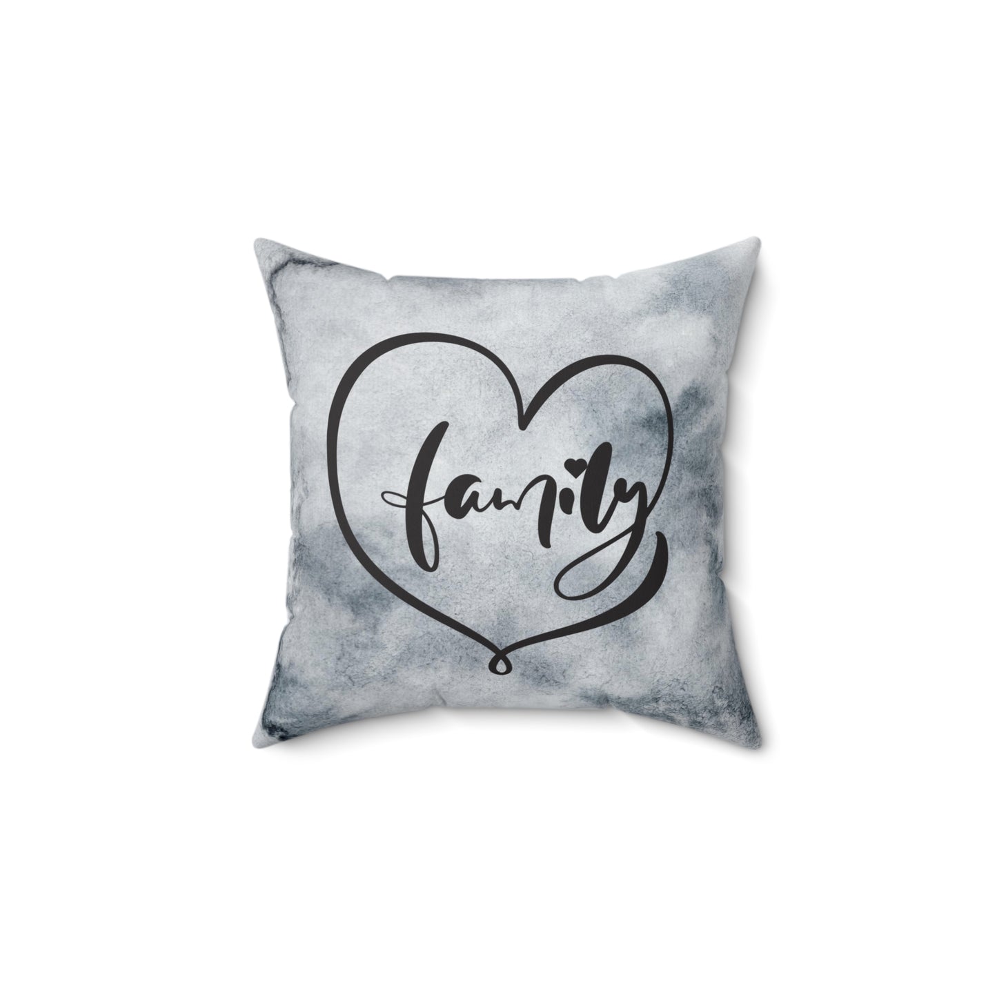 Photo Collage Family Decorative Pillow