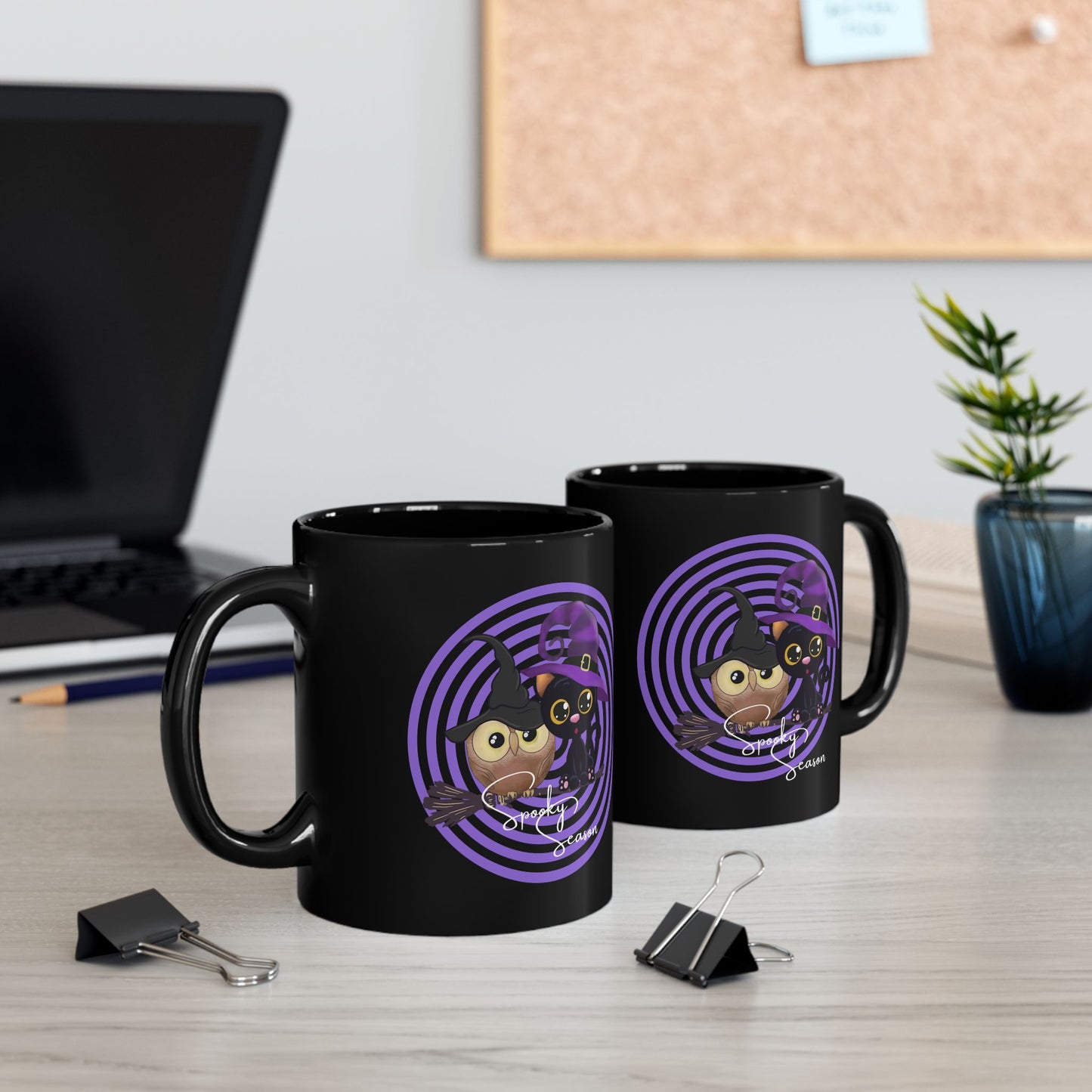 Spooky Season Black Mug
