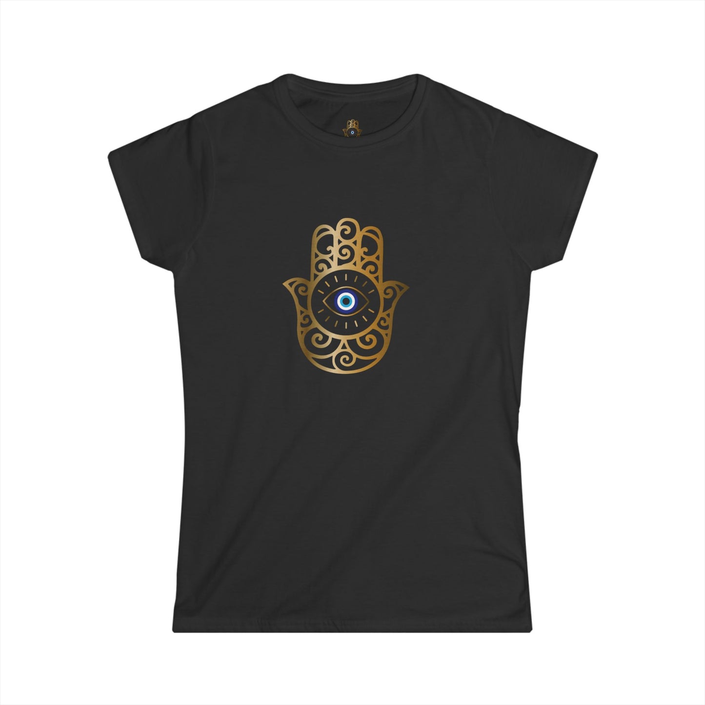 Bohemian Hand Tee - Women's Softstyle Tee, Spiritual T-Shirt, Everyday Wear, Gift for Her, Mindfulness Apparel