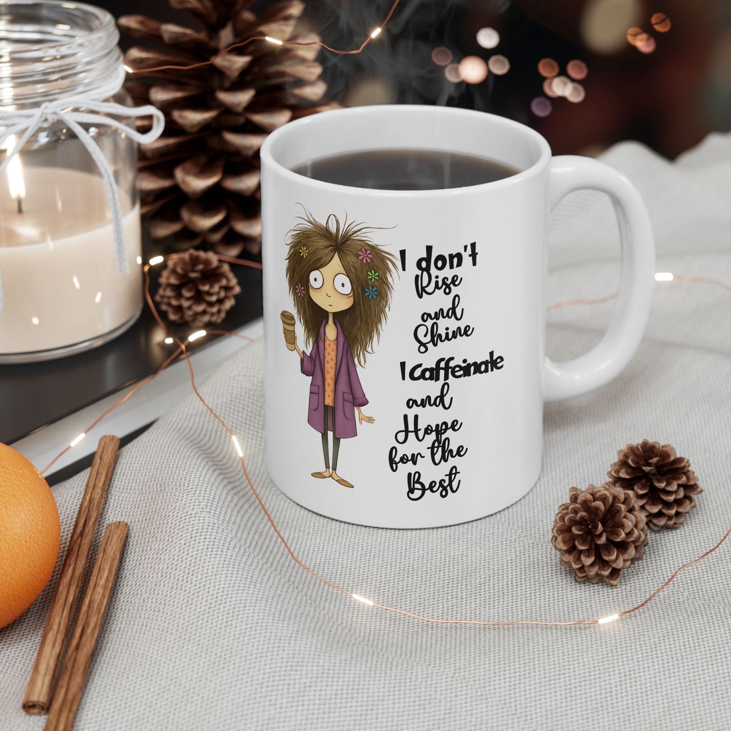 Funny Messy Mom Coffee Mug — 'I Don’t Have It Together' Ceramic Mug (11oz/15oz)