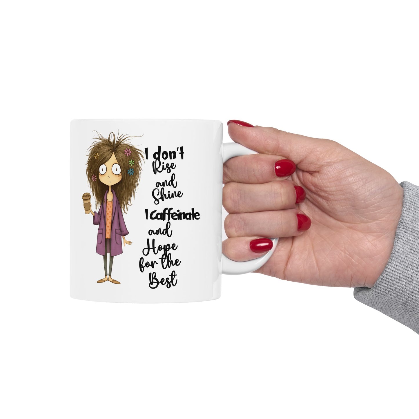 Funny Messy Mom Coffee Mug — 'I Don’t Have It Together' Ceramic Mug (11oz/15oz)