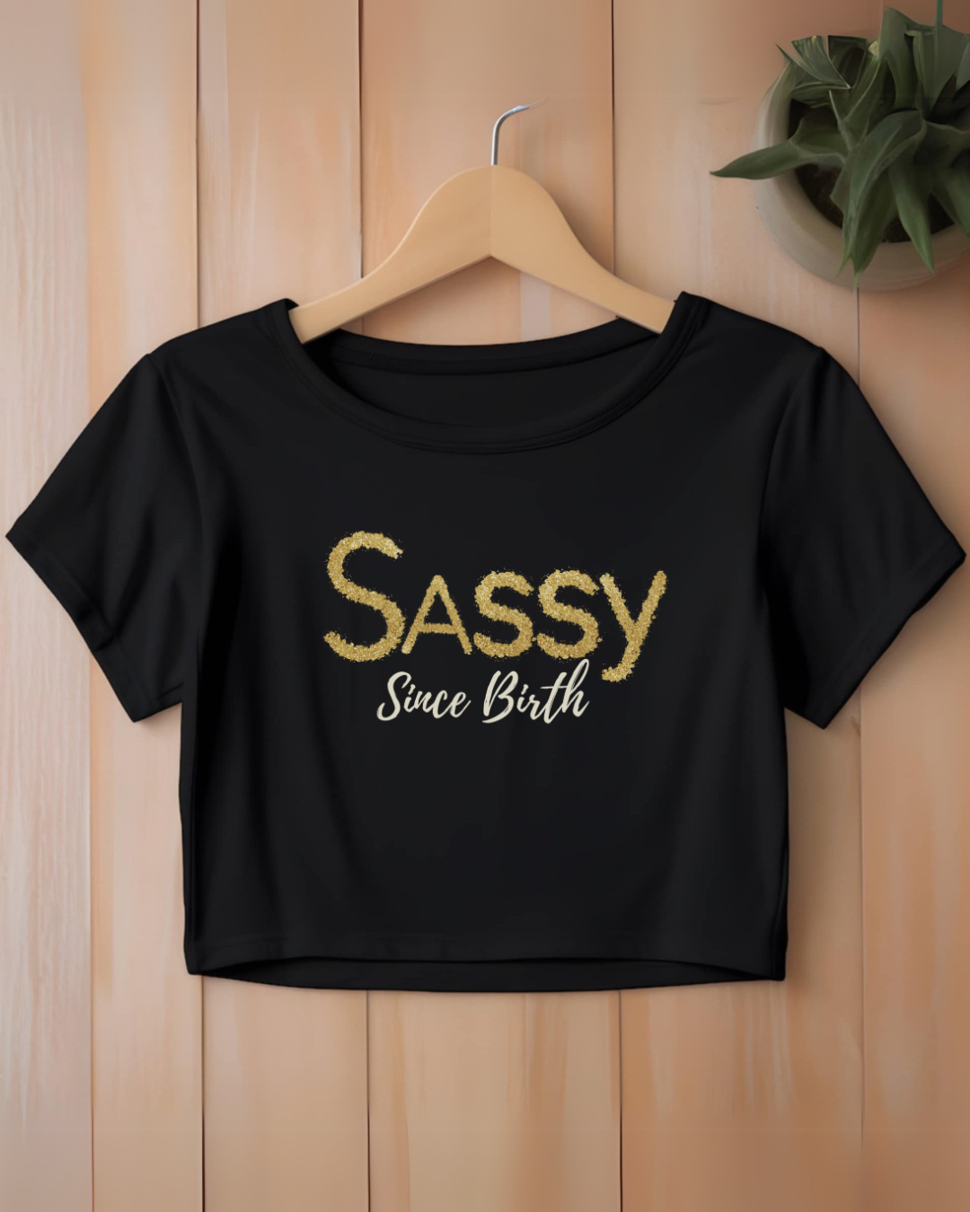 Sassy Festival Crop Top - Trendy Summer Tee, Boho Chic Style, Women's Summer Top, Weekend Wear, Festival Outfit