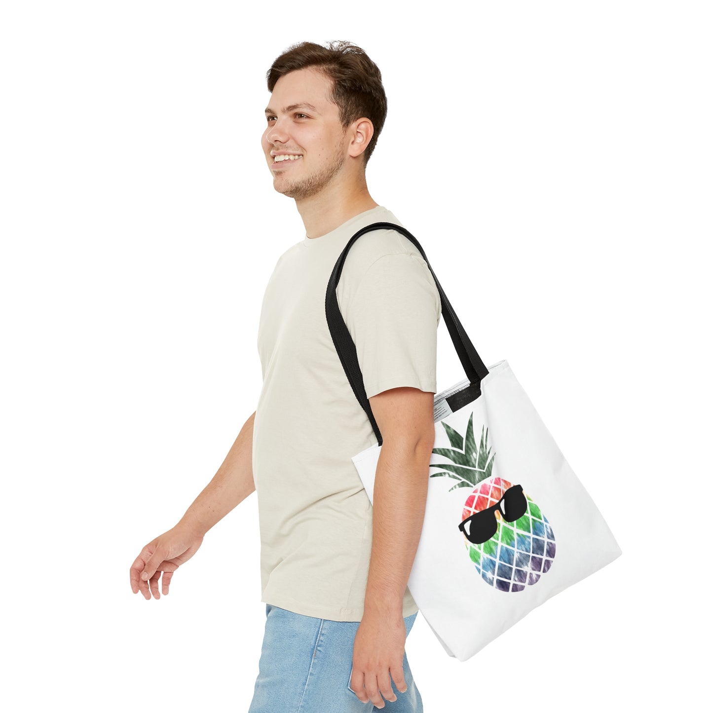 Pineapple Tote, Beach Bag, Vacation Bag,  Overnight Bag