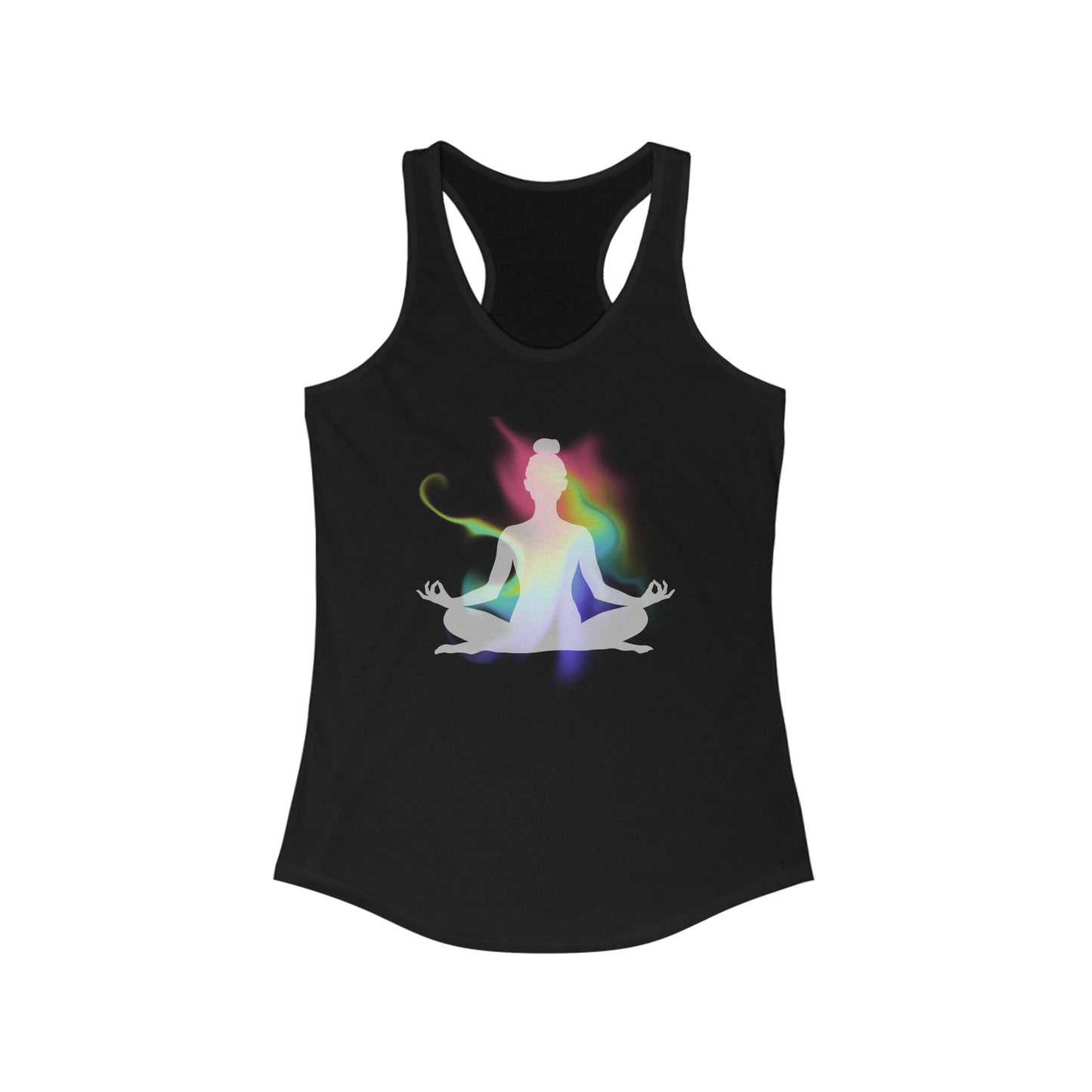 Meditation Racerback Tank - Style meets mindfulness. Wear your peace, Yoga Shirt, Comfy tank