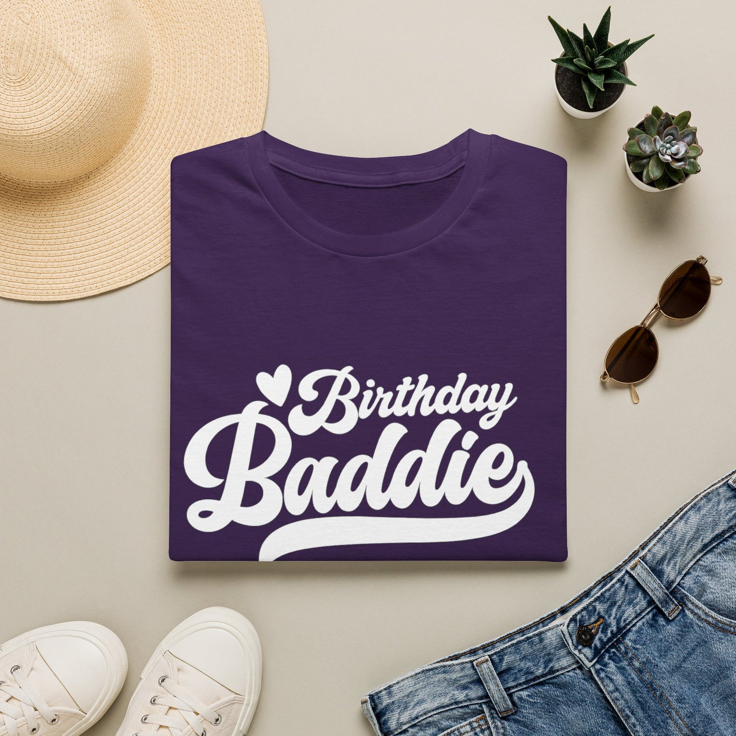 Birthday Baddie Shirt, Birthday Girl Tee, Cute Birthday Outfit, Birthday Queen Shirt, Women’s Birthday Graphic Tee, Birthday Party Top