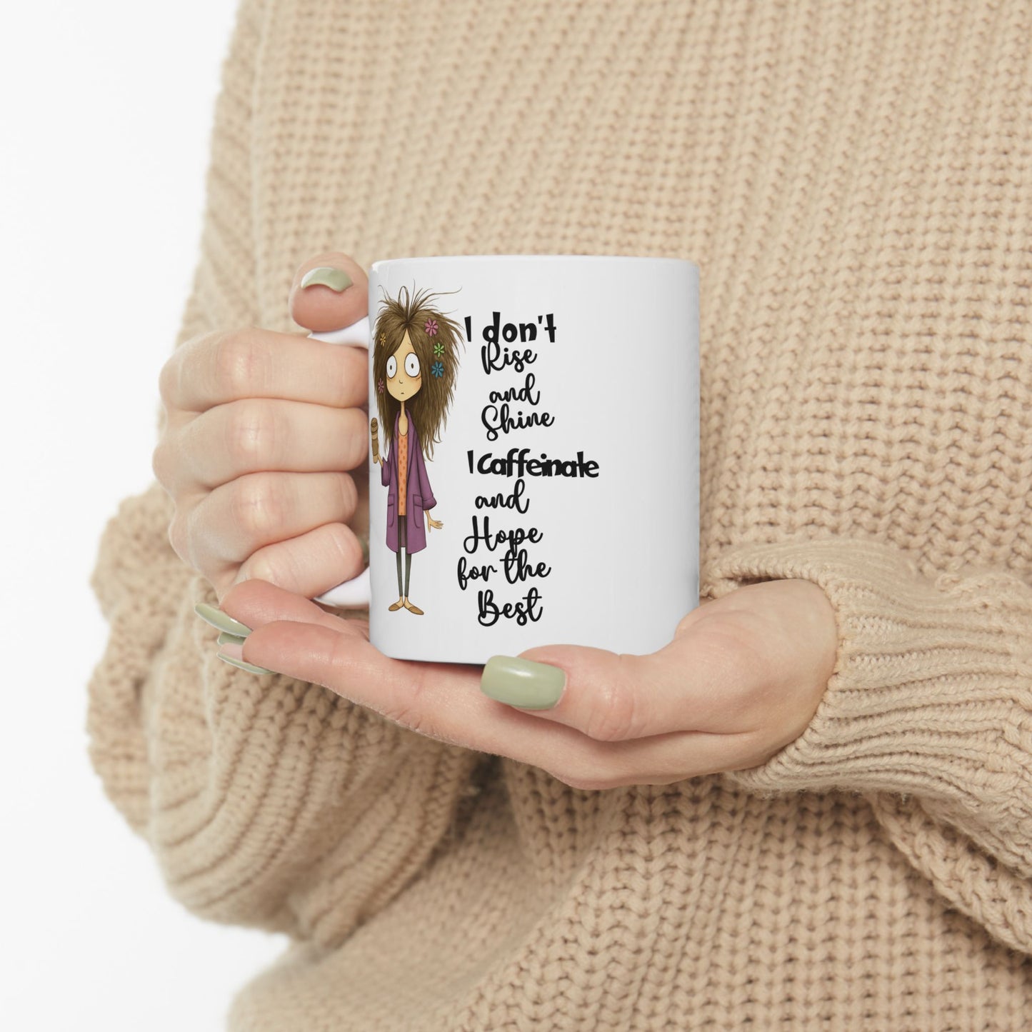 Funny Messy Mom Coffee Mug — 'I Don’t Have It Together' Ceramic Mug (11oz/15oz)
