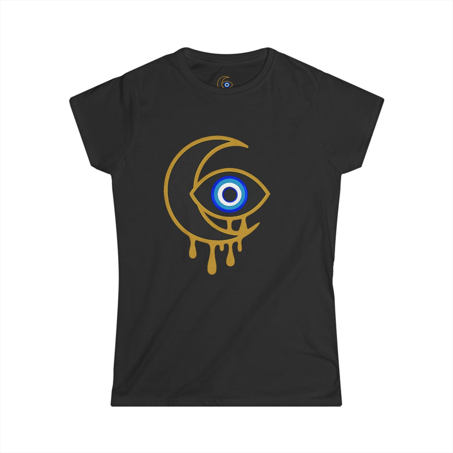 Mystical Eye Women's Tee, Boho Chic T-Shirt, Gift for Her, Festival Fashion, Spiritual Style, Astrology Top, Unique Graphic Tee