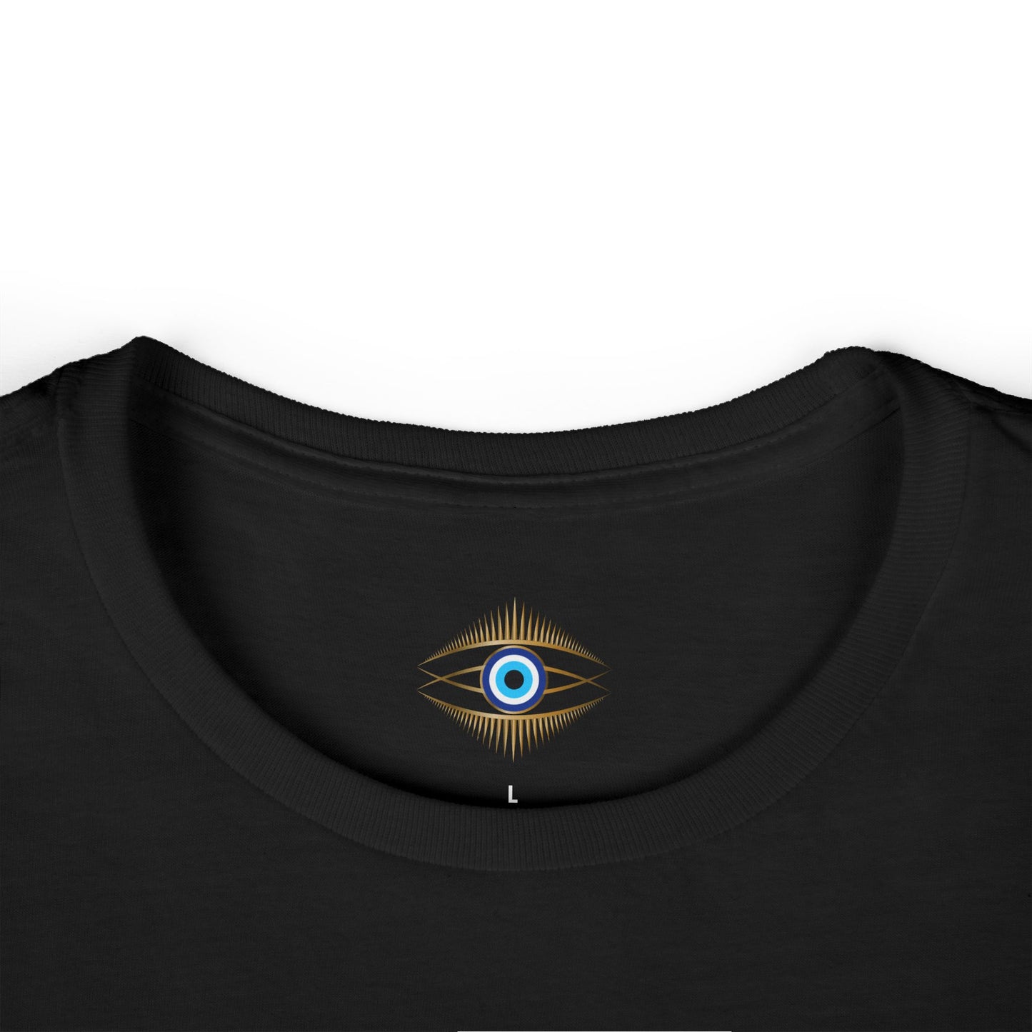 Women's Eye Symbol Tee - Spiritual Shirt, Boho Style, Gift for Her, Casual Wear, Trendy Top