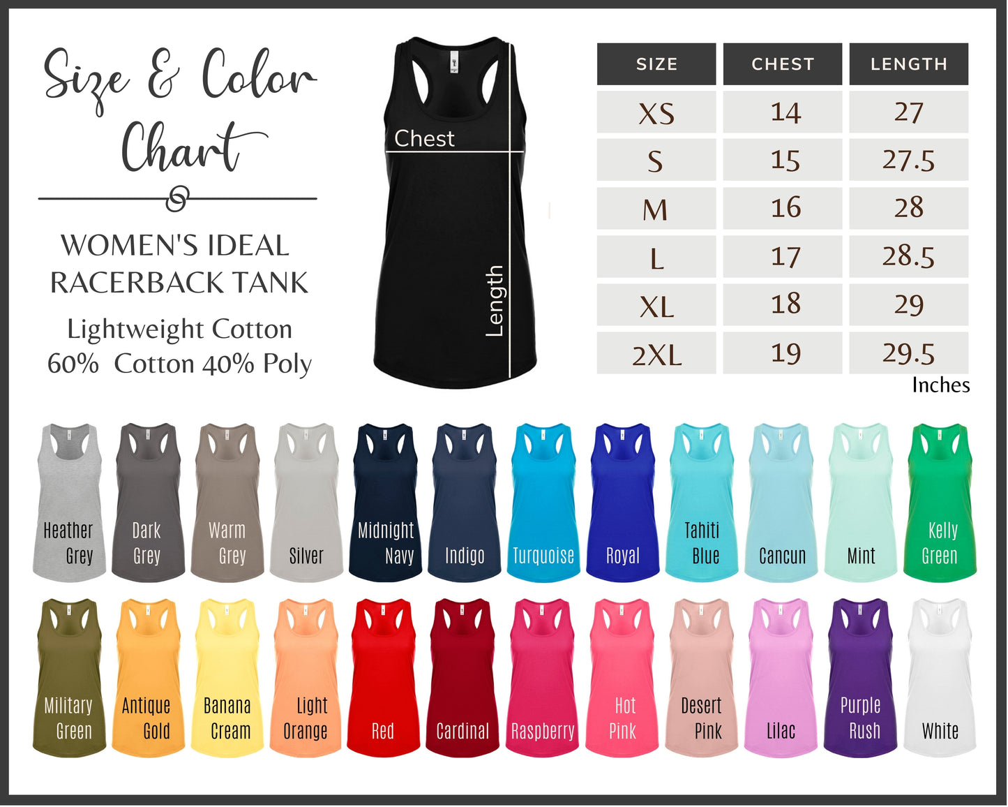 Manifest Meditate Move On Racerback Tank - Motivational Workout Shirt, Fitness Apparel, Yoga Top, Self-Care Gift, Activewear