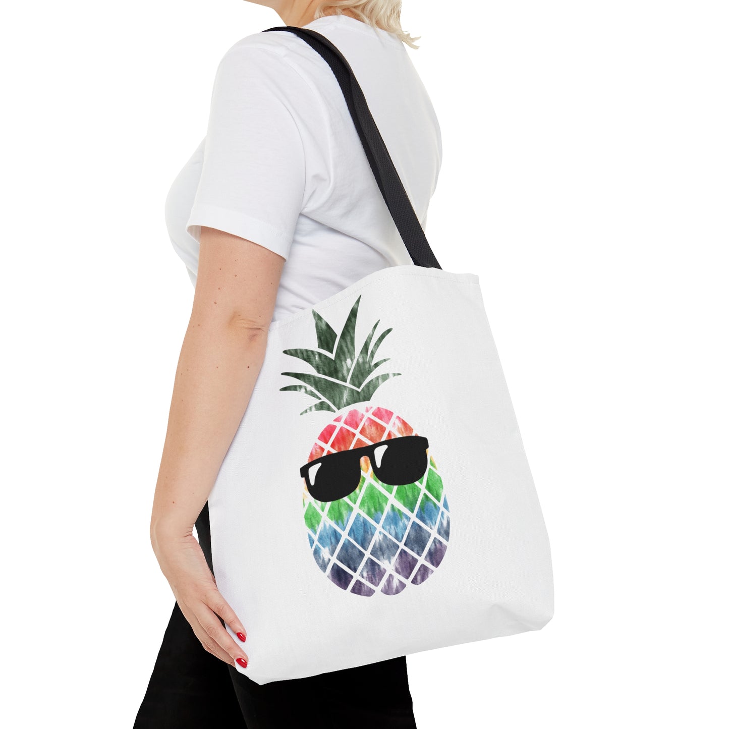 Pineapple Tote, Beach Bag, Vacation Bag,  Overnight Bag
