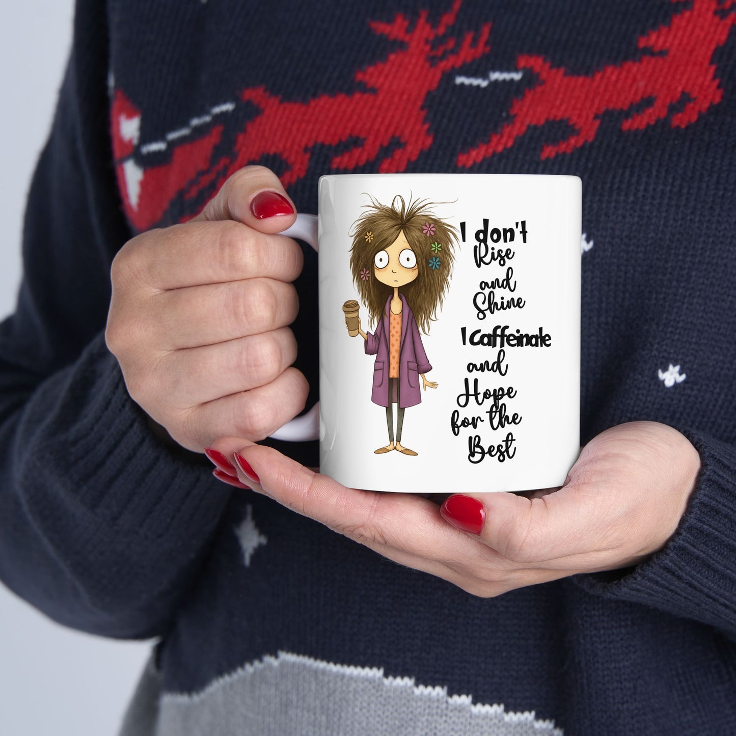 Funny Messy Mom Coffee Mug — 'I Don’t Have It Together' Ceramic Mug (11oz/15oz)