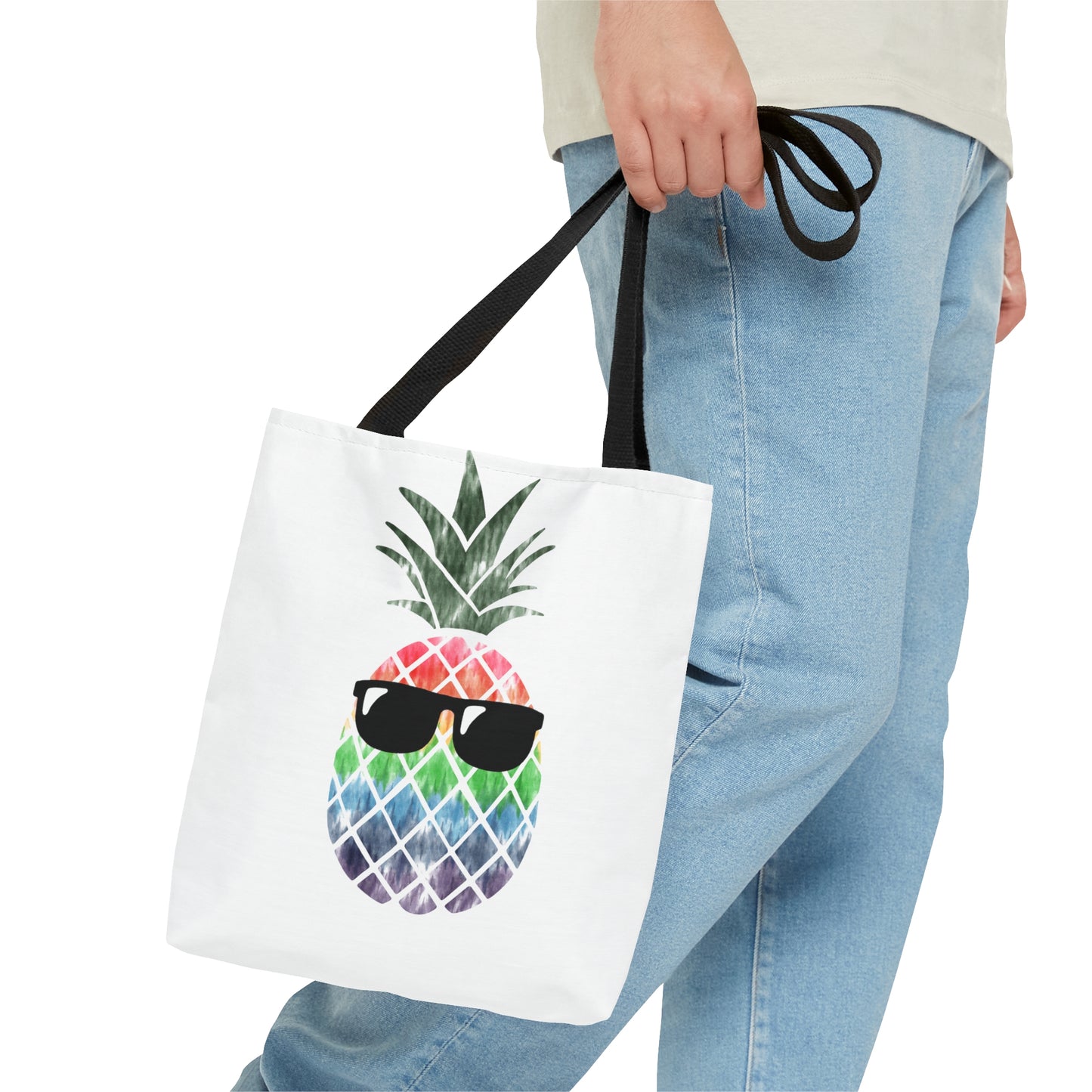 Pineapple Tote, Beach Bag, Vacation Bag,  Overnight Bag
