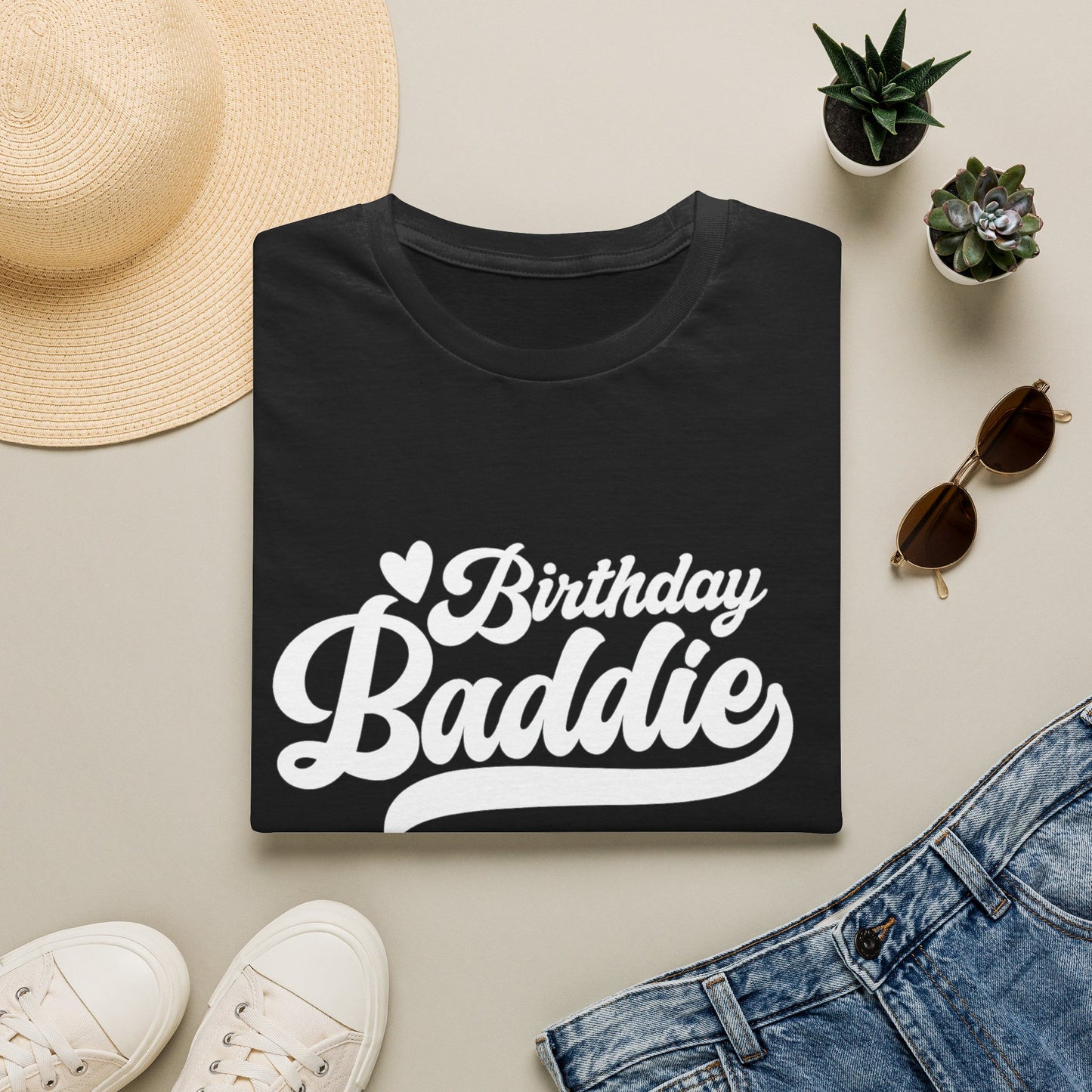 Birthday Baddie Shirt, Birthday Girl Tee, Cute Birthday Outfit, Birthday Queen Shirt, Women’s Birthday Graphic Tee, Birthday Party Top