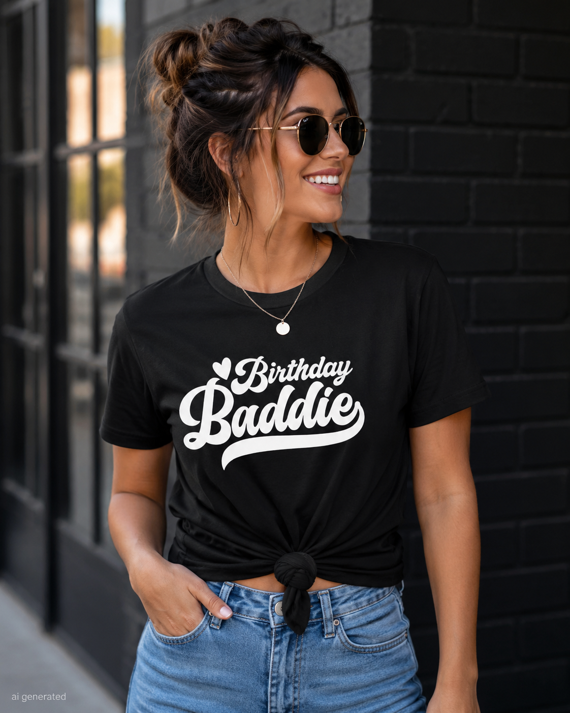Birthday Baddie Shirt, Birthday Girl Tee, Cute Birthday Outfit, Birthday Queen Shirt, Women’s Birthday Graphic Tee, Birthday Party Top