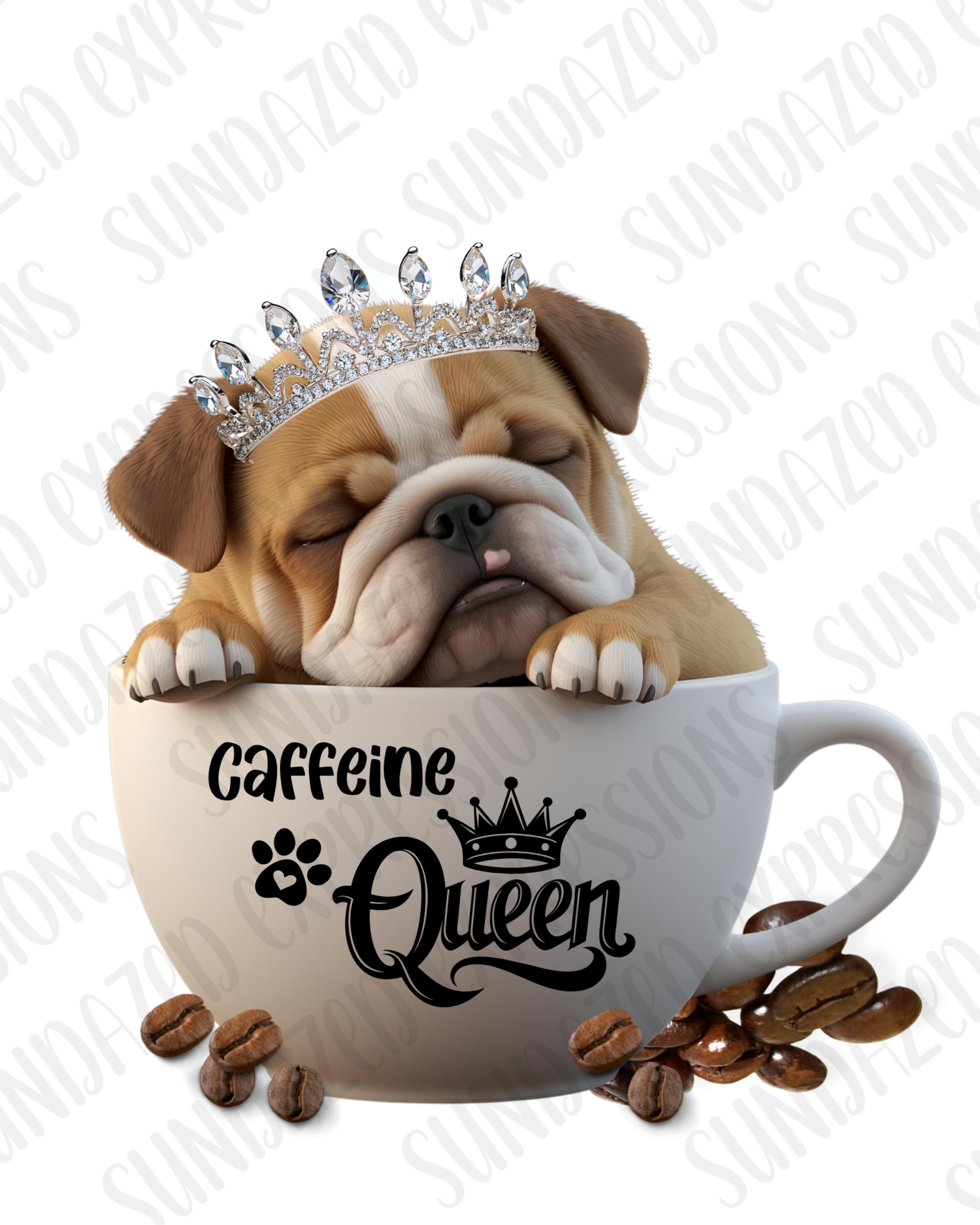 Coffee Pup Clipart Bundle – 17 PNGs, 2000×2500, Transparent – Puppy in Mug, Cute Coffee Stickers, Sublimation, Scrapbook, POD