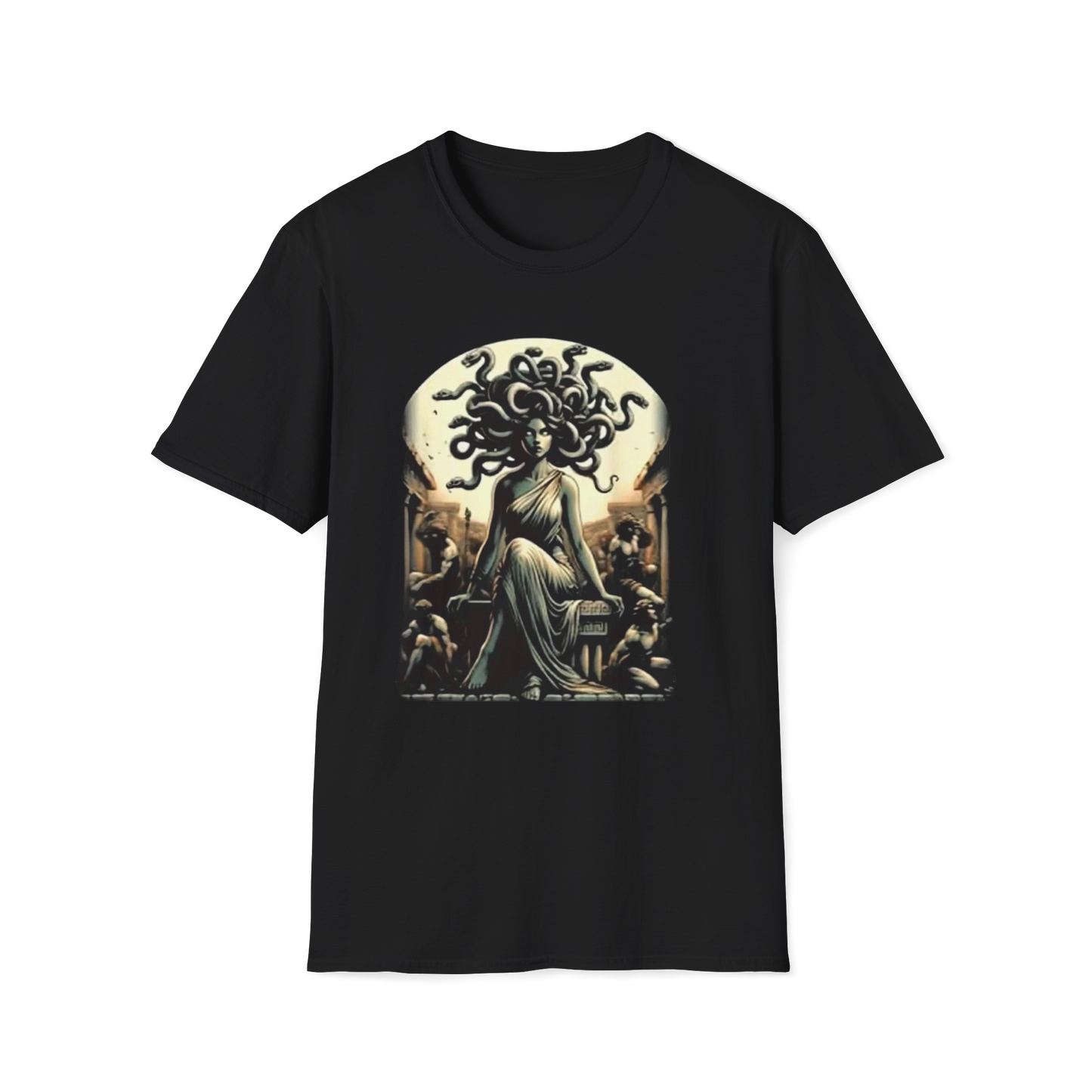 Stylish Mythology T-Shirt - Unisex Graphic Tee, Medusa Design, Dark Aesthetic Apparel, Gift for Mythology Fans, Casual Wear **FREE SHIPPING**