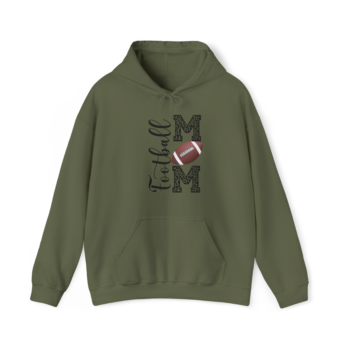 Football Mom Hoodie | Leopard Game Day Sweatshirt