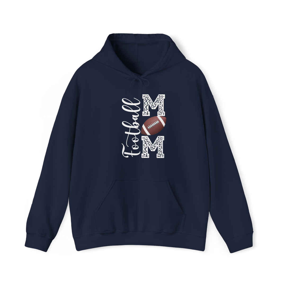 Football Mom Hoodie | Leopard Game Day Sweatshirt