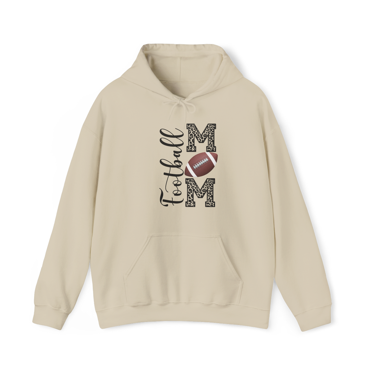 Football Mom Hoodie | Leopard Game Day Sweatshirt