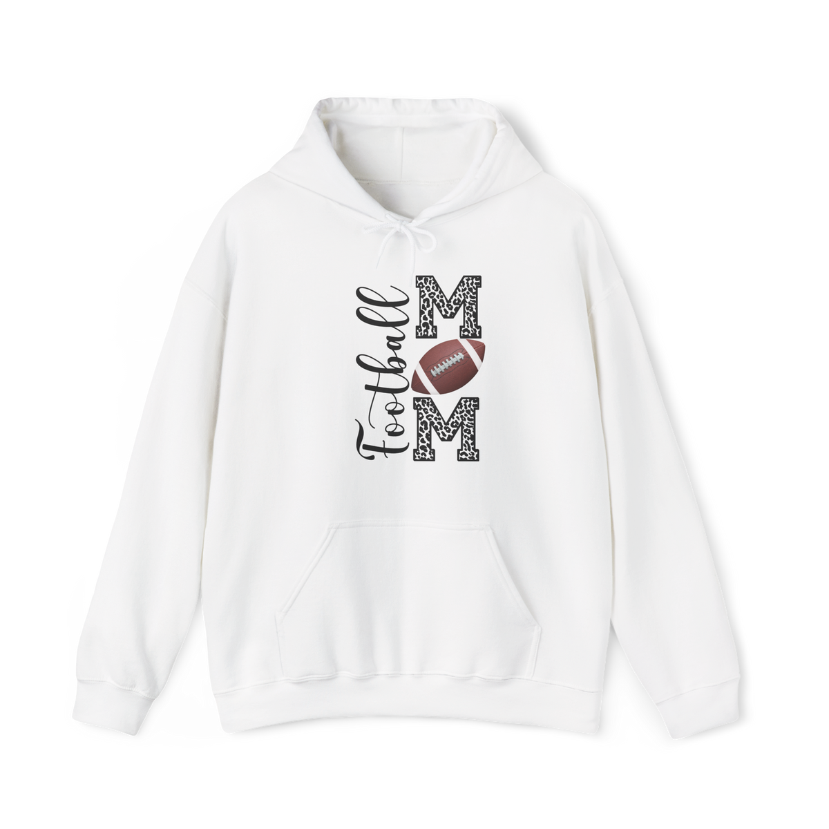 Football Mom Hoodie | Leopard Game Day Sweatshirt