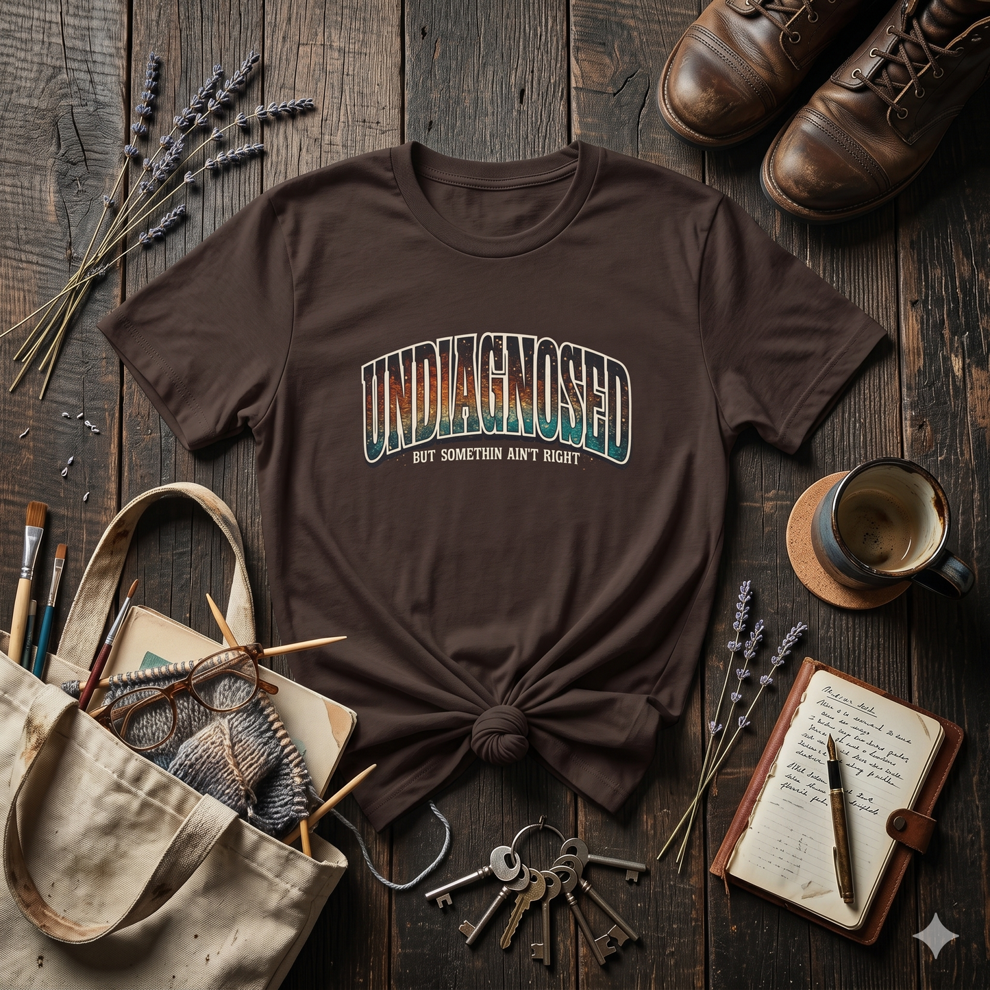 Undiagnosed But Something Ain’t Right Shirt, Funny Mental Health Shirt, Sarcastic Humor Tee, Dark Humor Shirt, Relatable Meme Shirt, Funny Saying Tee