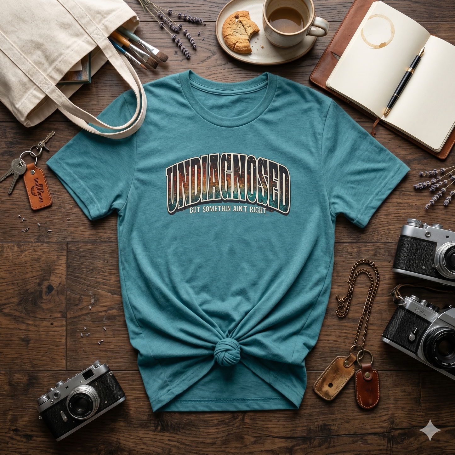 Undiagnosed But Something Ain’t Right Shirt, Funny Mental Health Shirt, Sarcastic Humor Tee, Dark Humor Shirt, Relatable Meme Shirt, Funny Saying Tee