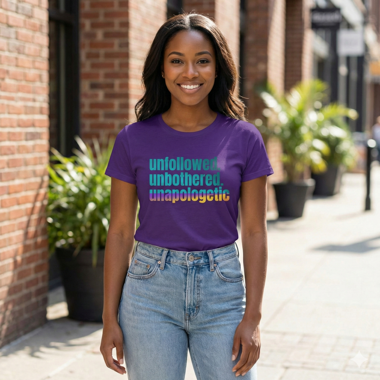 Unapologetic Women's Softstyle Tee, Motivational Shirt, Everyday Wear, Gift for Friends, Inspirational Graphic Tee, Casual Outfit
