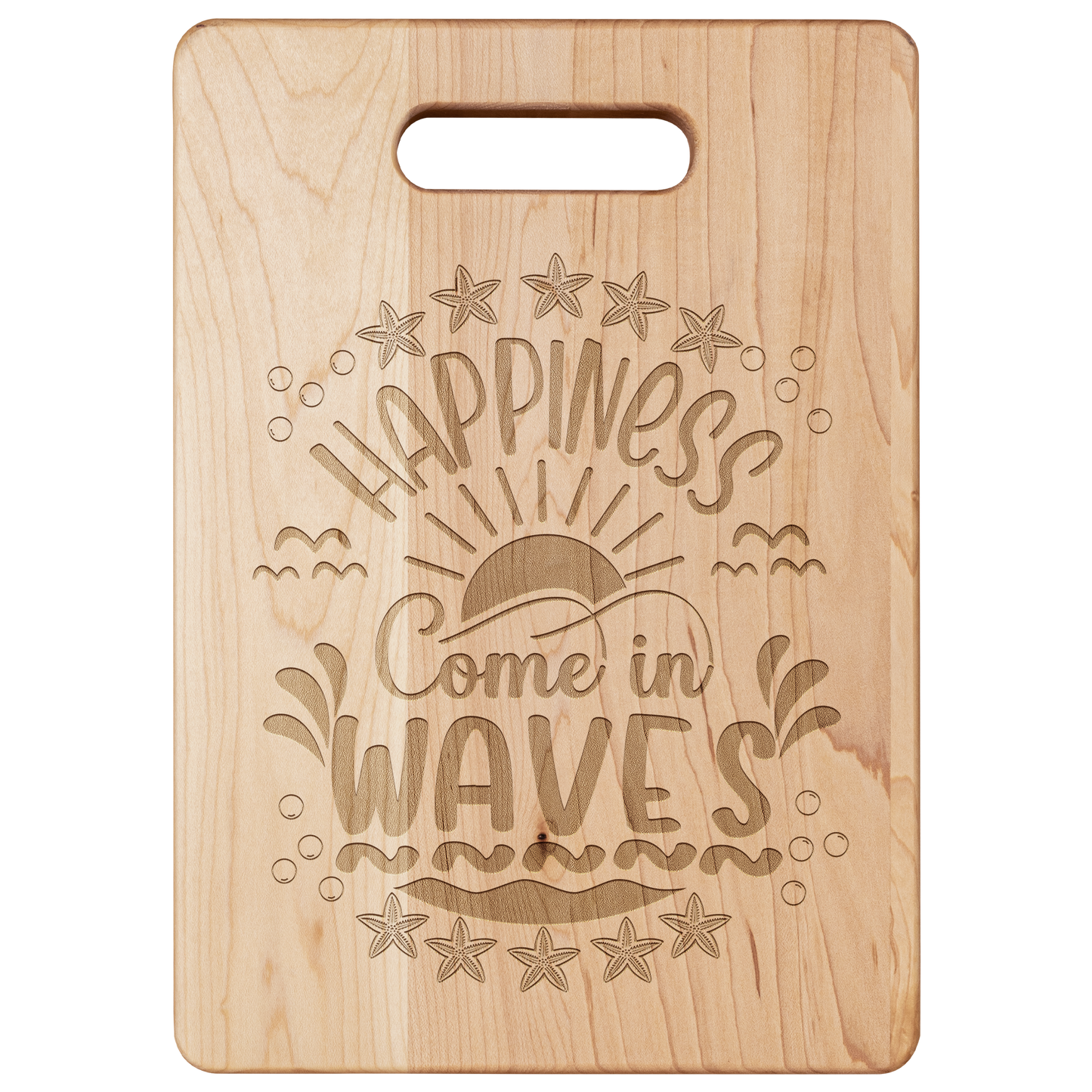 Happiness_Comes_in_Waves_Cutting_Board_Maple_V_Main_Mockup.png