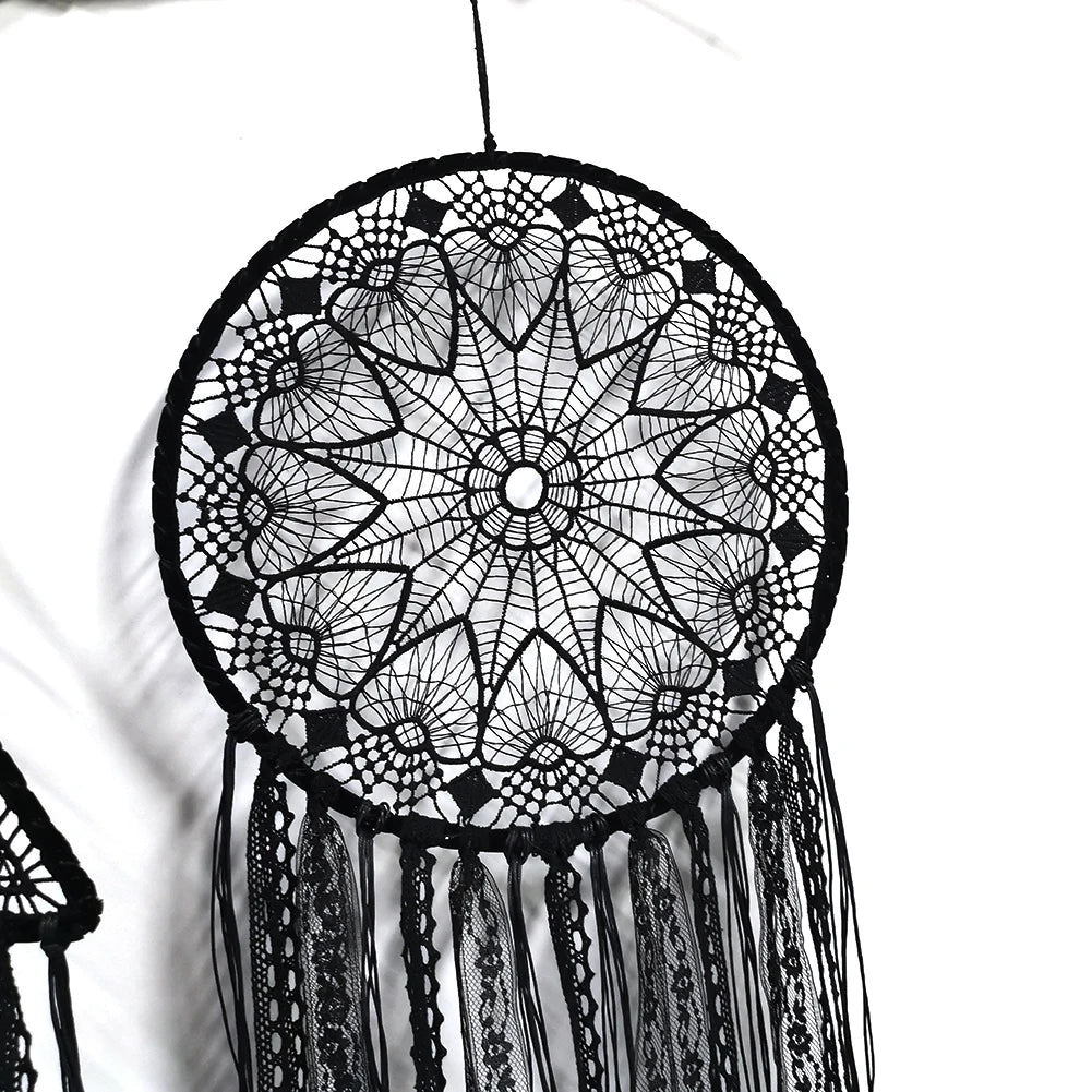 Dream Catcher Evil Eye DreamCatchers Boho Home Decor Large Black Turkish Eye Room Decoration Christmas Wall Haning Ornament Gift