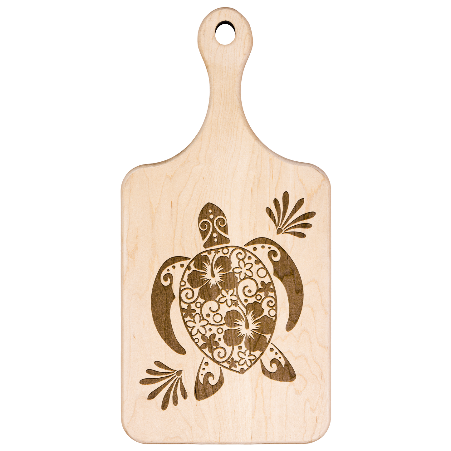 Sea_Turtle_Cutting_Board_Kitchen_Decor_Light_Handle_Vertical_Main_Mockup.png