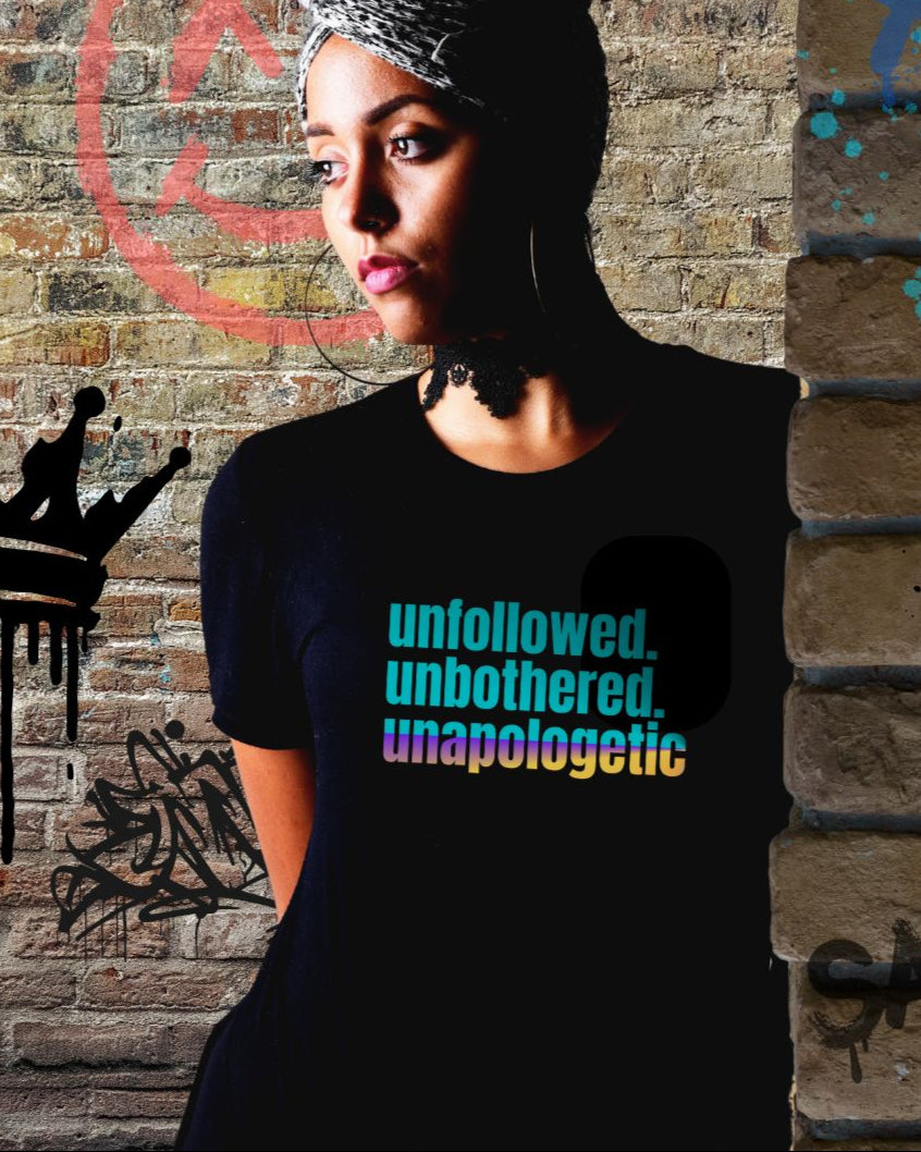 Unapologetic Women's Softstyle Tee, Motivational Shirt, Everyday Wear, Gift for Friends, Inspirational Graphic Tee, Casual Outfit