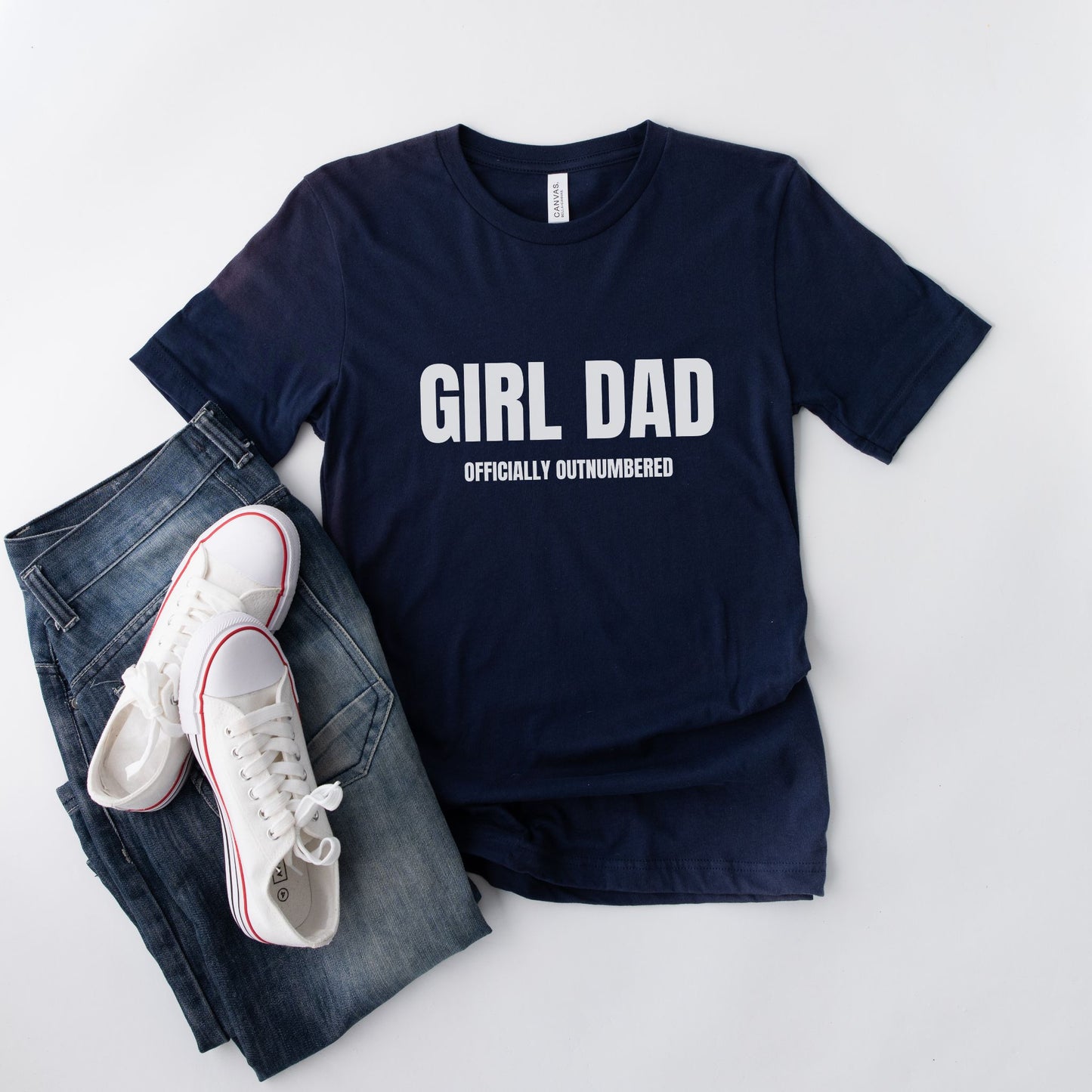 Girl Dad T-shirt, Mens Short Sleeve T-shirt, Father of Girls, Gift for Dad, Father's Day, Dad Shirt, Dad Tee, Dad of Girls shirt
