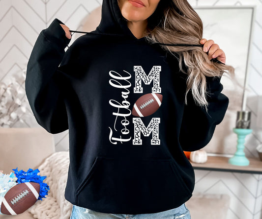 Football Mom Hoodie, Football Mama Hoodie, Cute Trendy Football Mom Hoodie, Football Gift, Sports Hoodie, Football Season