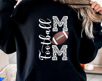 Football Mom Hoodie, Football Mama Hoodie, Cute Trendy Football Mom Hoodie, Football Gift, Sports Hoodie, Football Season