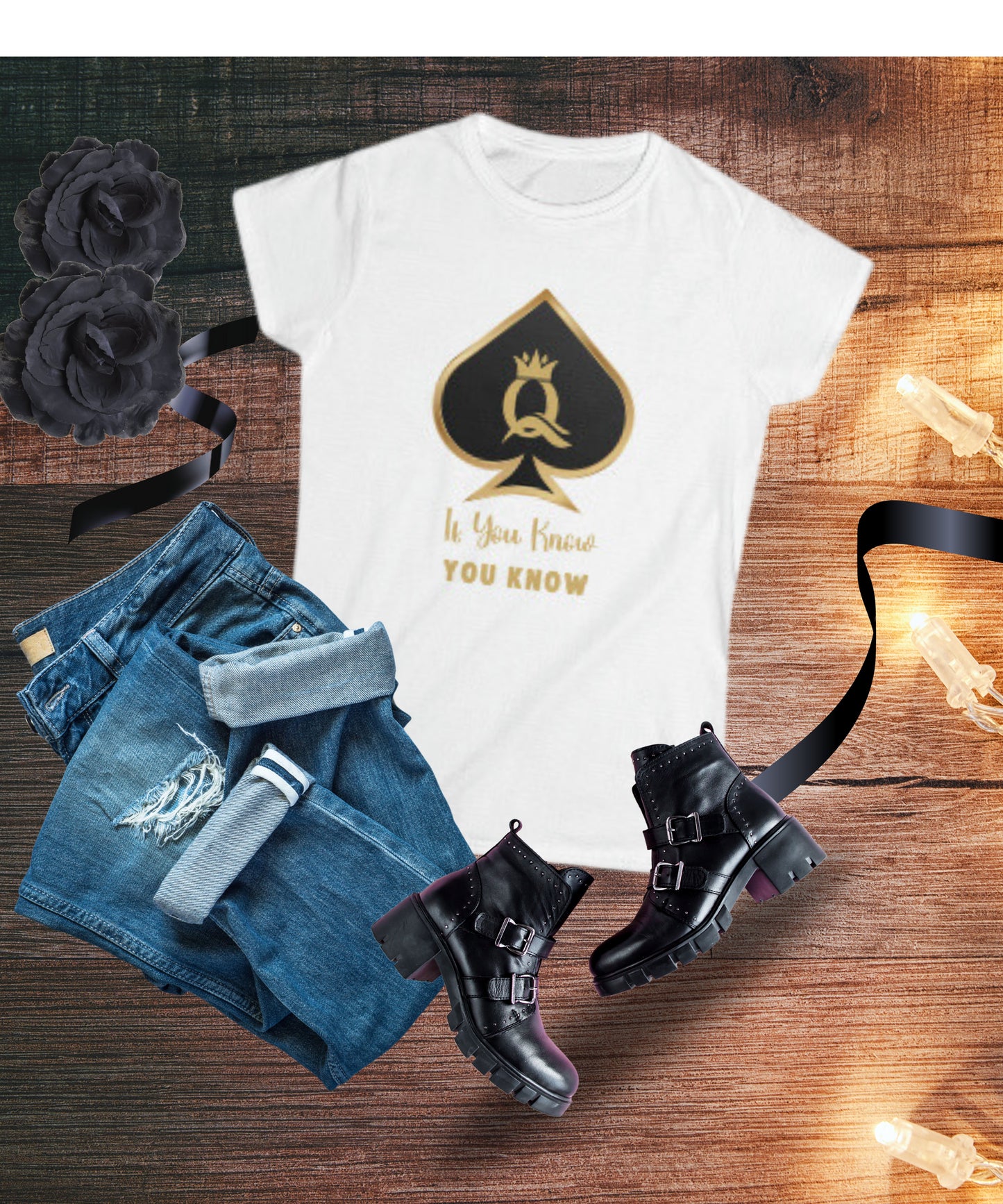 Queen of Spadez-If You Know You Know Women's Short Sleeve T-Shirt, Funny T-shirts, Dark Humor, Gift for girlfriend, Gift for Her