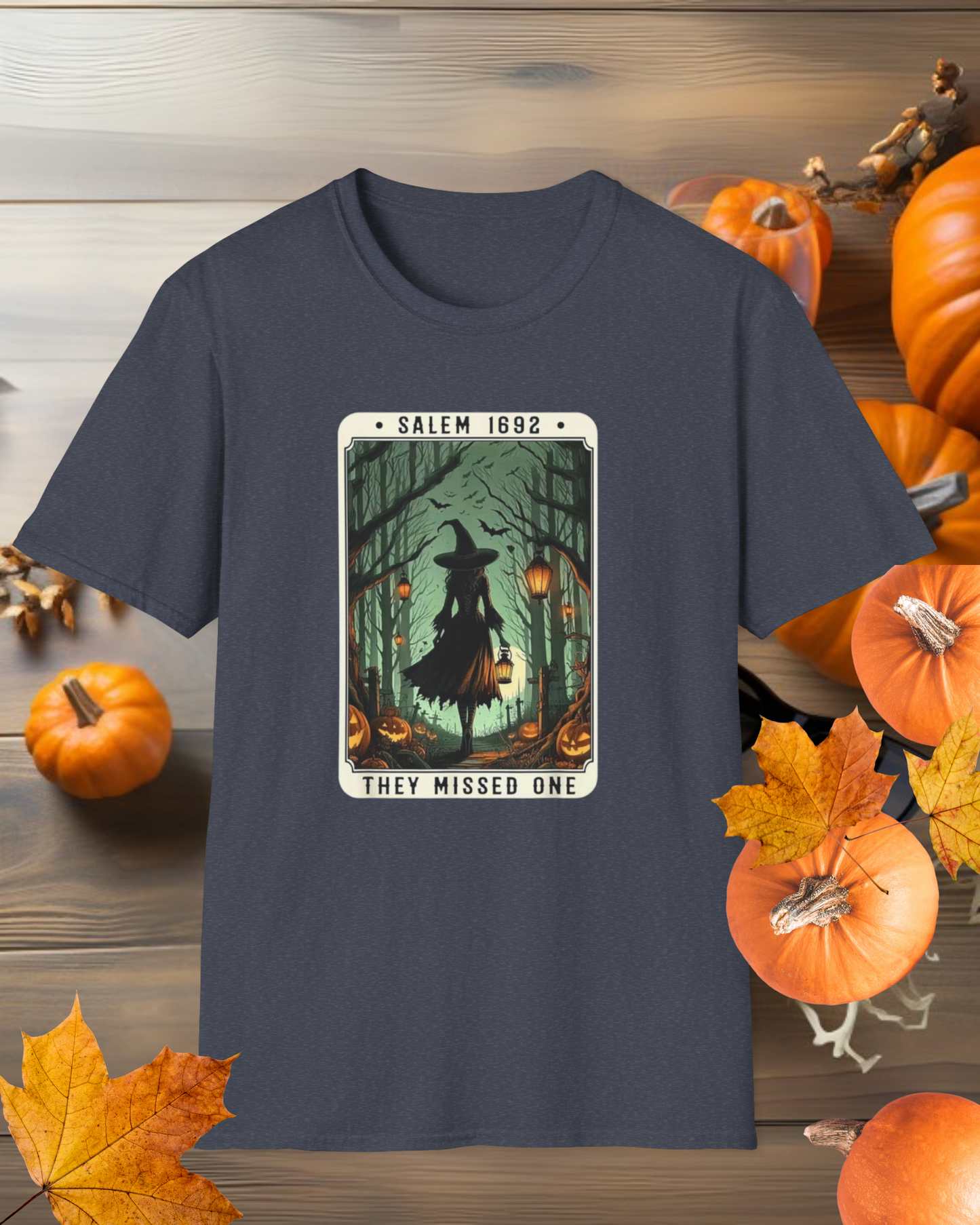 Salem 1692 Witchy Unisex T-Shirt, Halloween Tee, Spooky Shirt, Salem Witch T-Shirt, Witchcraft Apparel, Vintage Halloween Costume